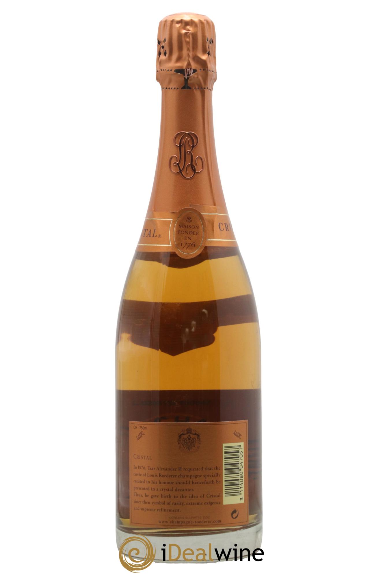 Cristal Louis Roederer 2000 - Posten von 1 Flasche - 2