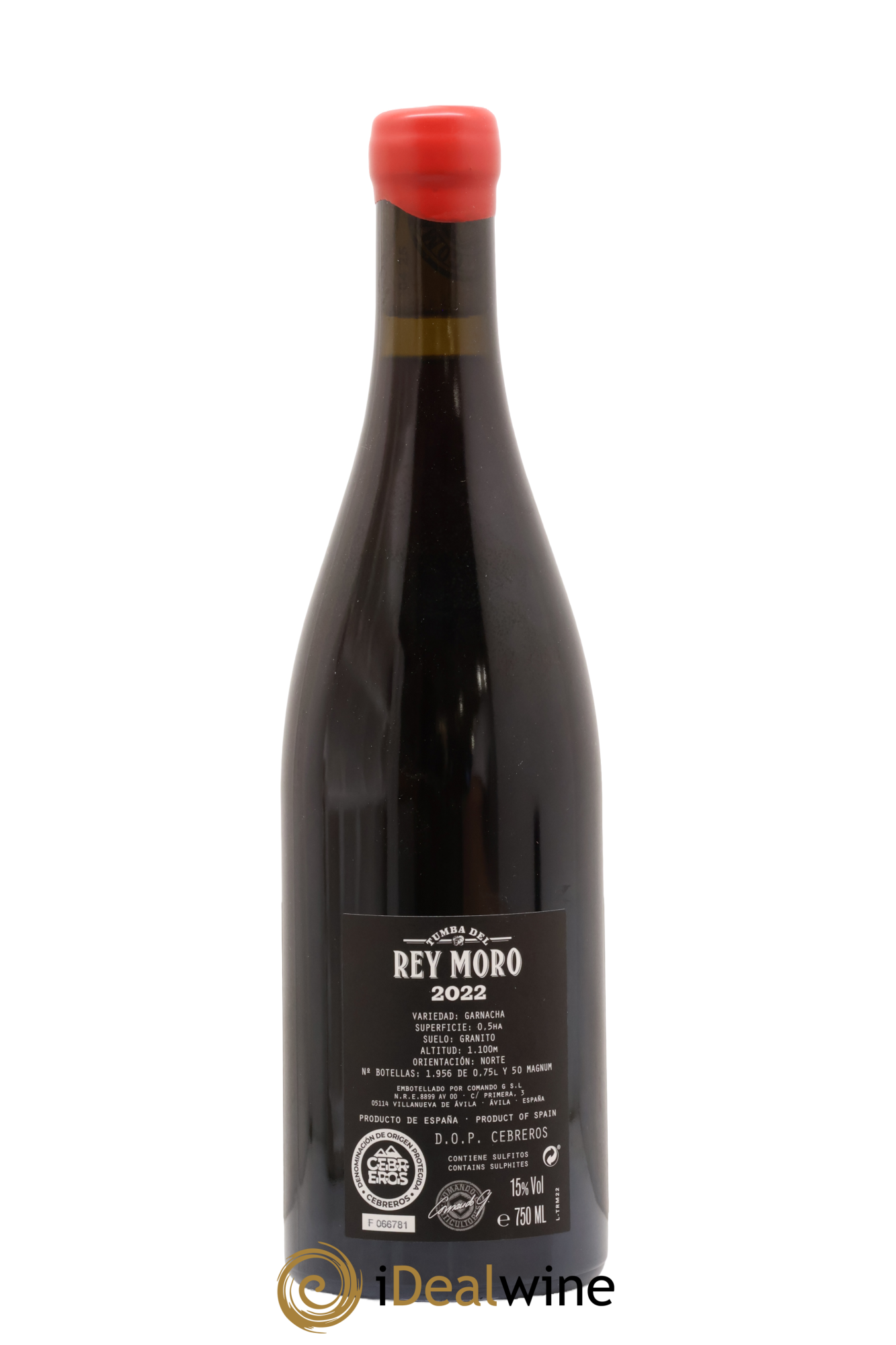 Vinos de Madrid DO Comando G DO Tumba del Rey Moro 2022 - Lot de 1 bouteille - 1