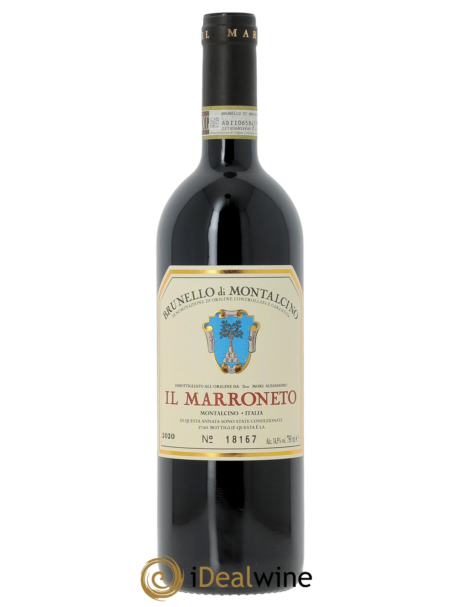 Brunello di Montalcino DOCG Il Marroneto 2020 - Lotto di 1 bottiglia - 0