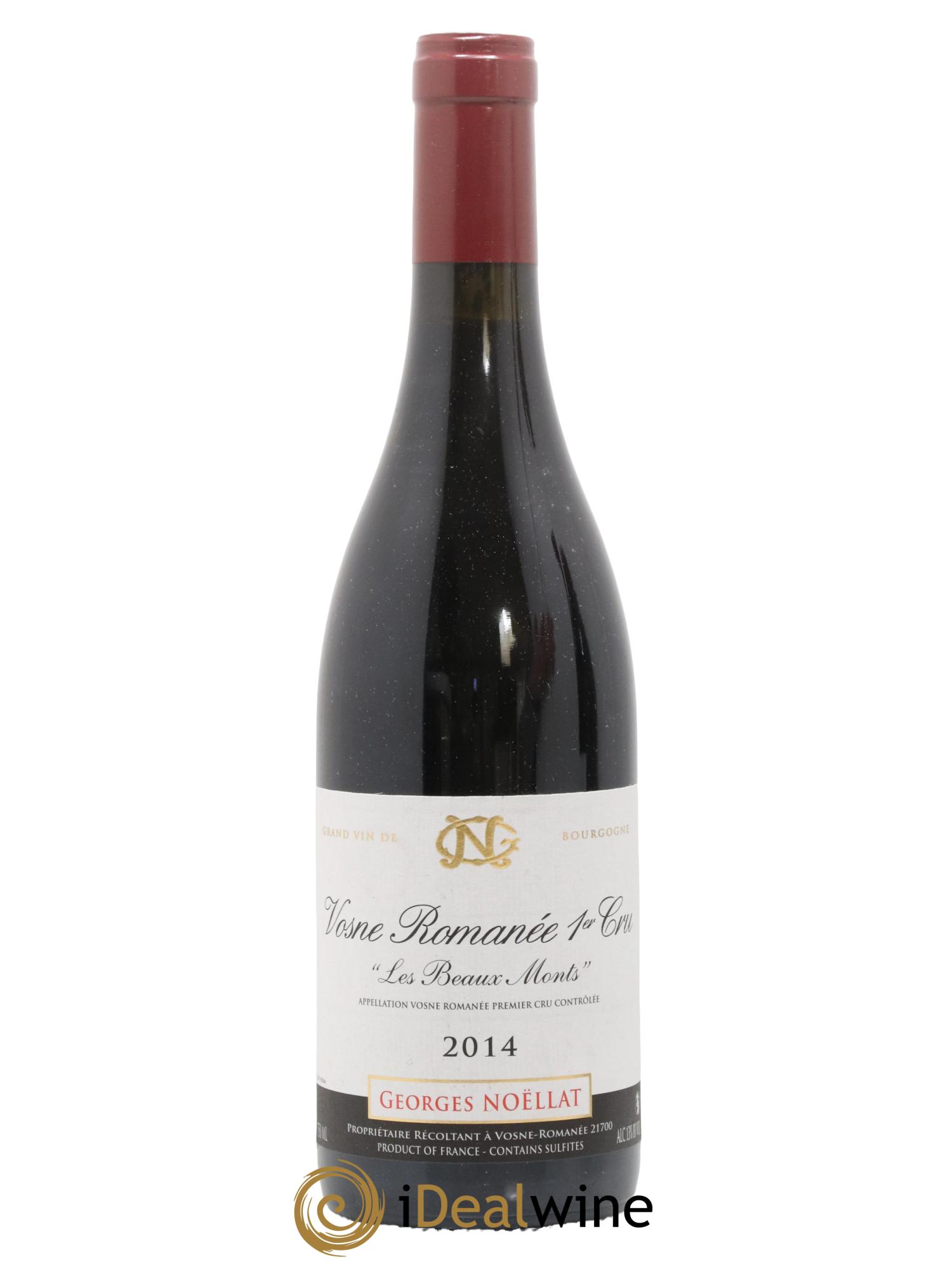 Vosne-Romanée 1er Cru Les Beaux Monts Georges Noëllat (Domaine) 2014 - Lot de 1 bouteille - 0