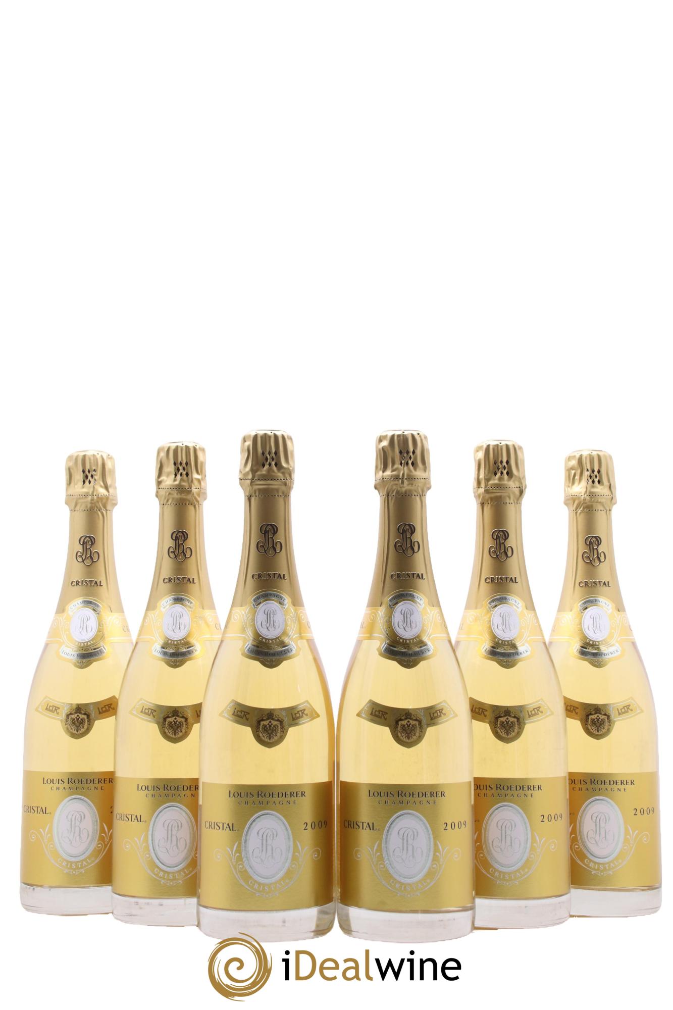 Cristal Louis Roederer 2009 - Lot de 6 bouteilles - 0