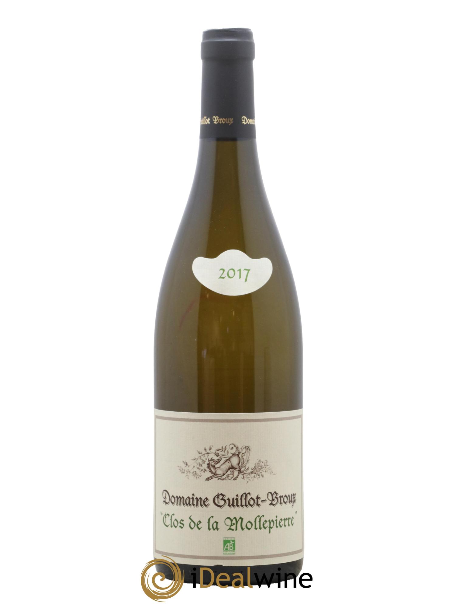 Mâcon-Cruzille Clos De La Mollepierre Guillot-Broux (Domaine) 2017 - Lot de 1 bouteille - 0