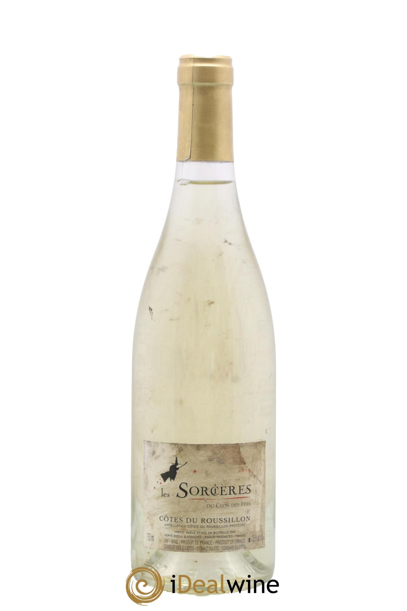 Côtes du Roussillon Clos des Fées Les Sorcières Hervé Bizeul 2019 - Lot de 1 bouteille - 0