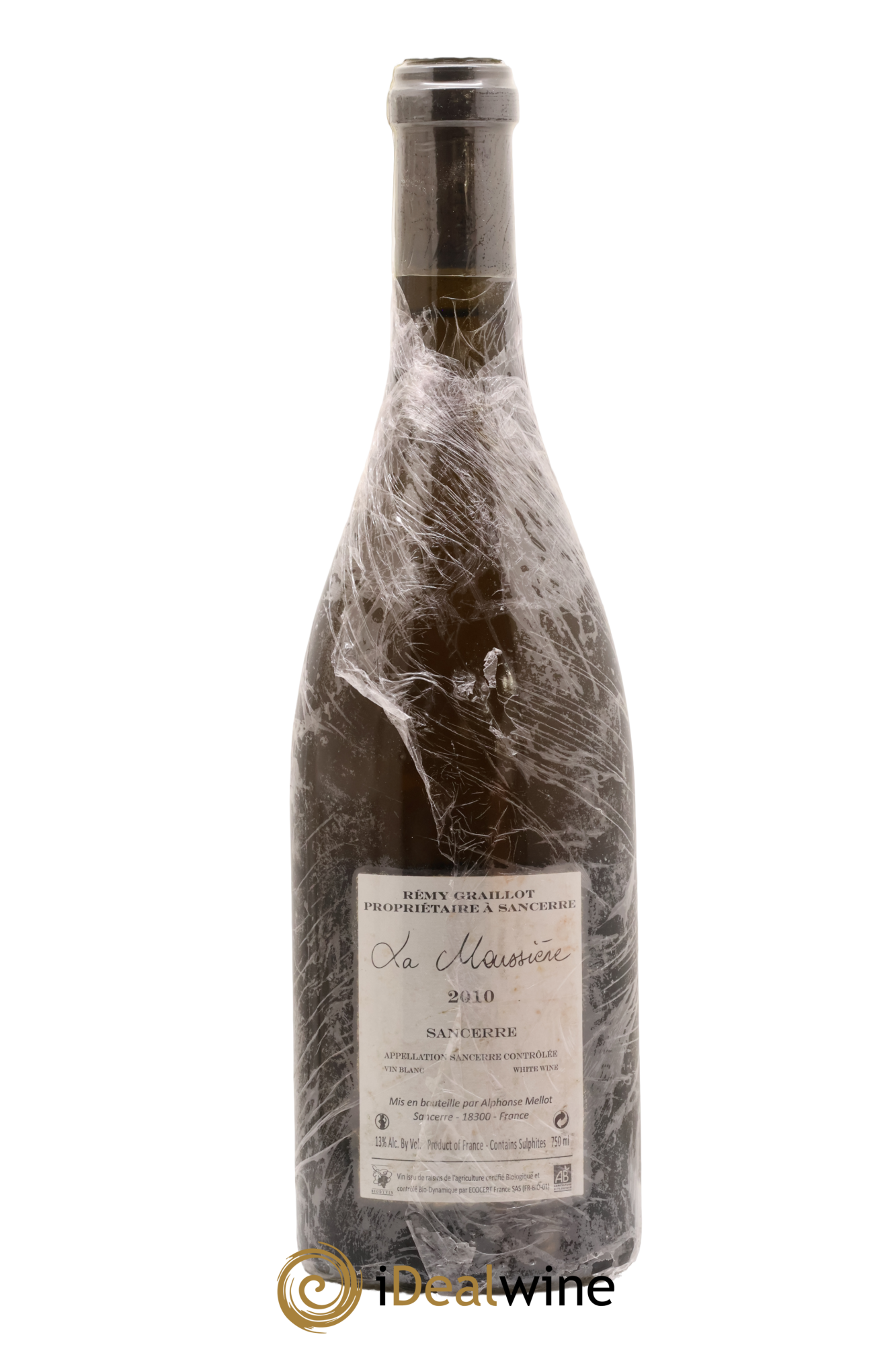 Sancerre La Moussière Rémy Graillot 2010 - Lot de 1 bouteille - 1