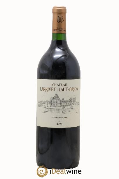 Château Larrivet Haut-Brion 2005 - Lot de 1 magnum - 0