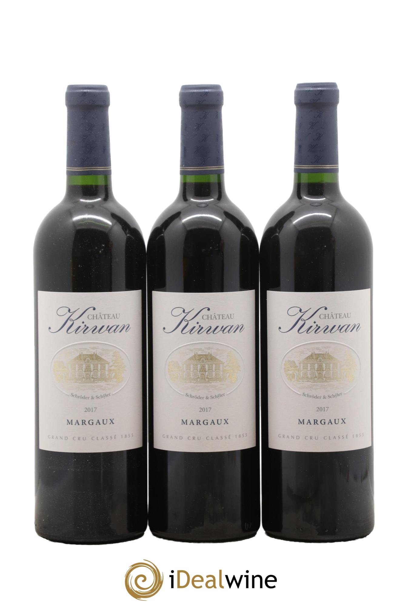 Château Kirwan 3ème Grand Cru Classé 2017 - Posten von 3 Flaschen - 0