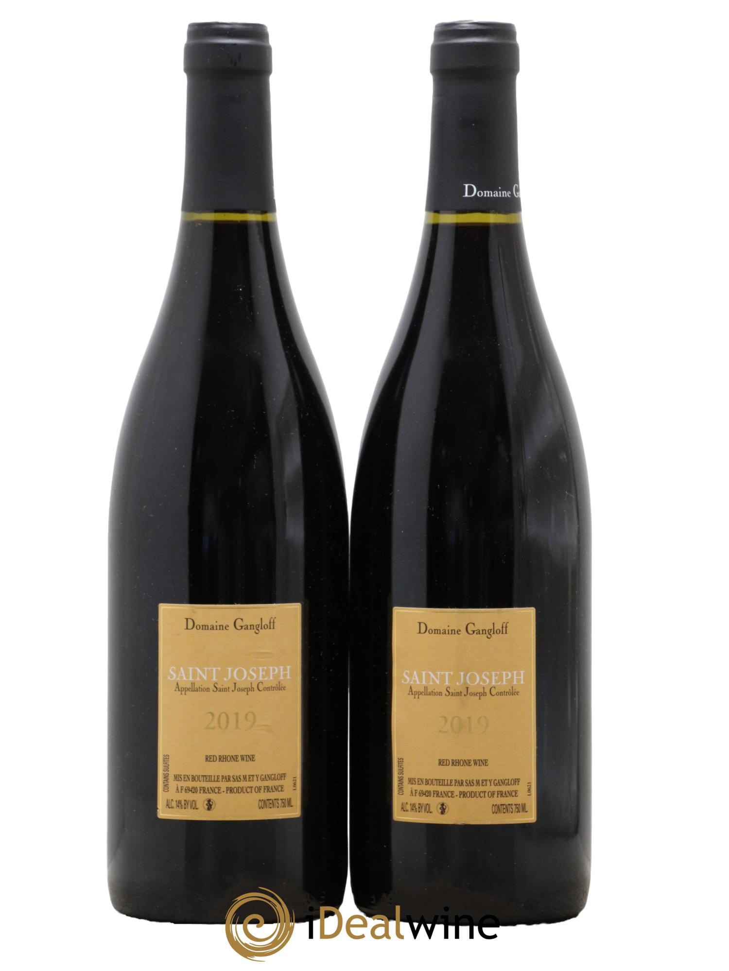 Saint-Joseph Gangloff (Domaine)  2019 - Lotto di 2 bottiglie - 1