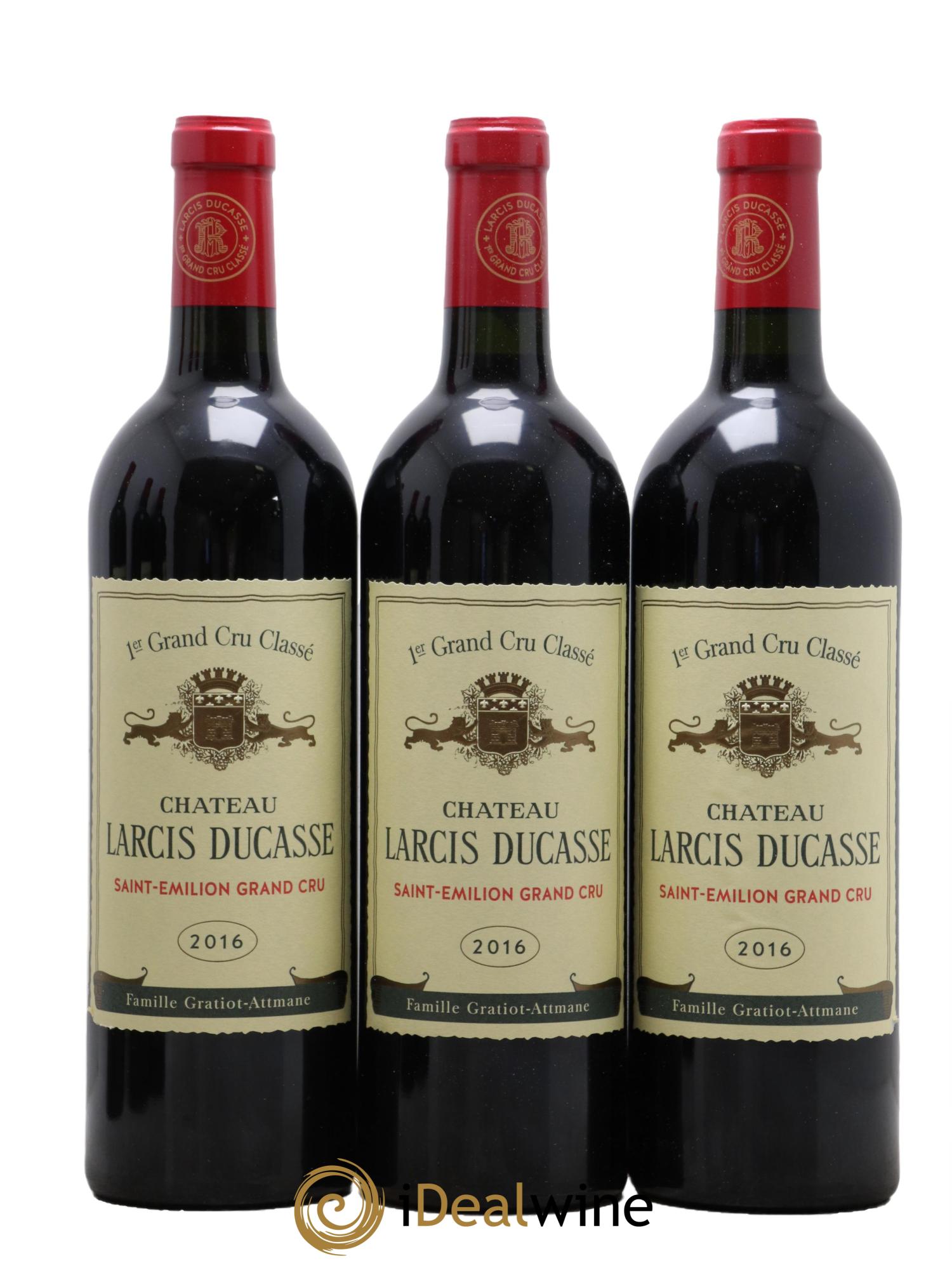 Château Larcis Ducasse 1er Grand Cru Classé B 2016 - Lotto di 6 bottiglie - 1