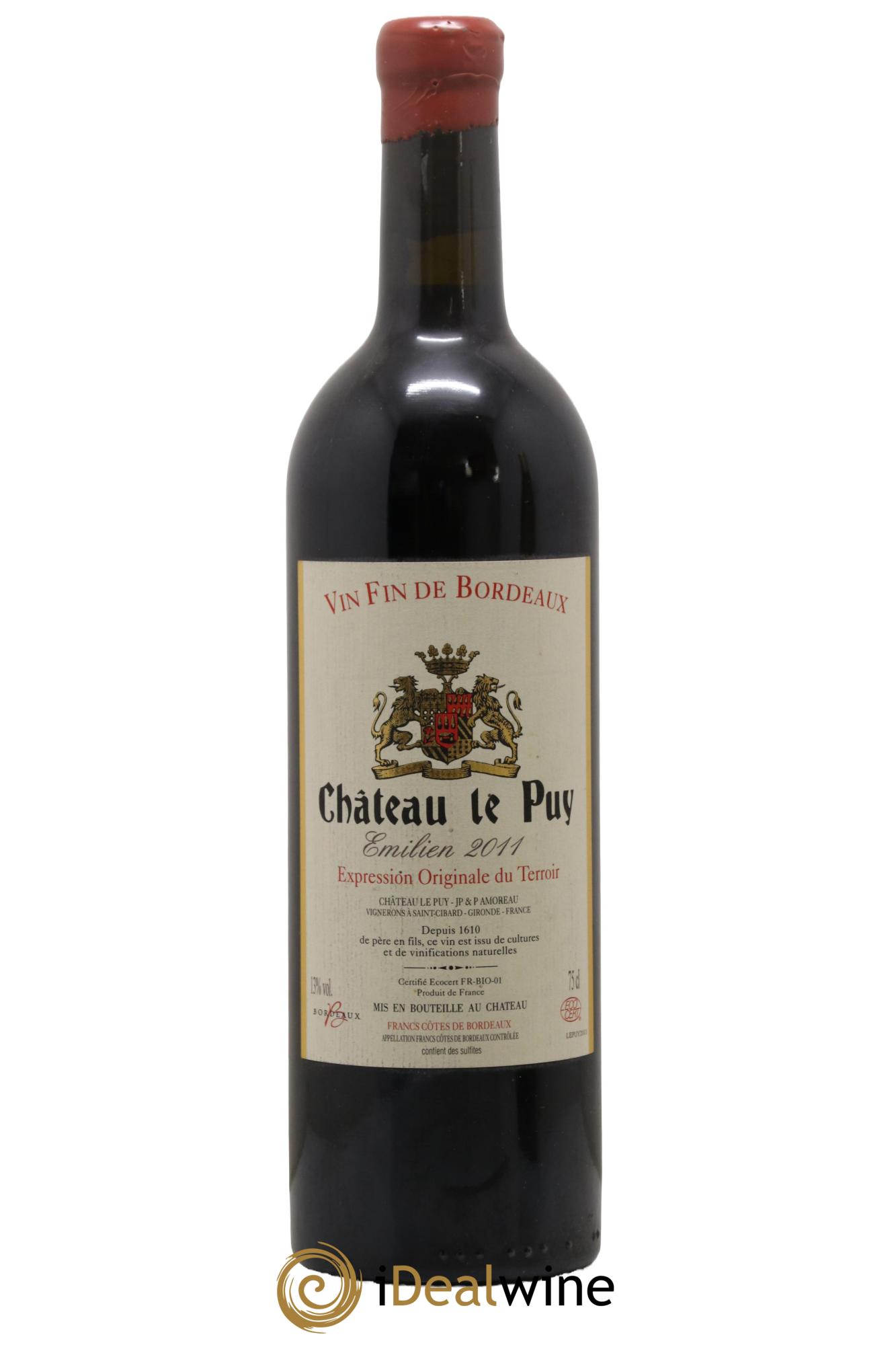 Le Puy - Cuvée Emilien 2011 - Posten von 1 Flasche - 0