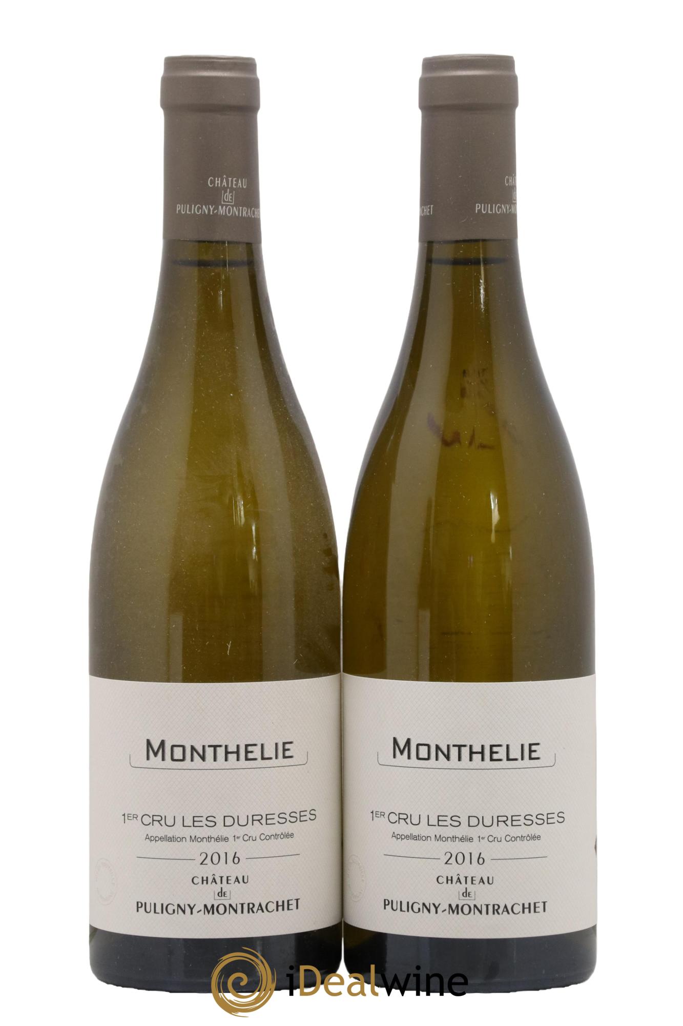 Monthélie 1er Cru Les Duresses Château De Puligny-Montrachet 2016 - Lot de 2 bouteilles - 0
