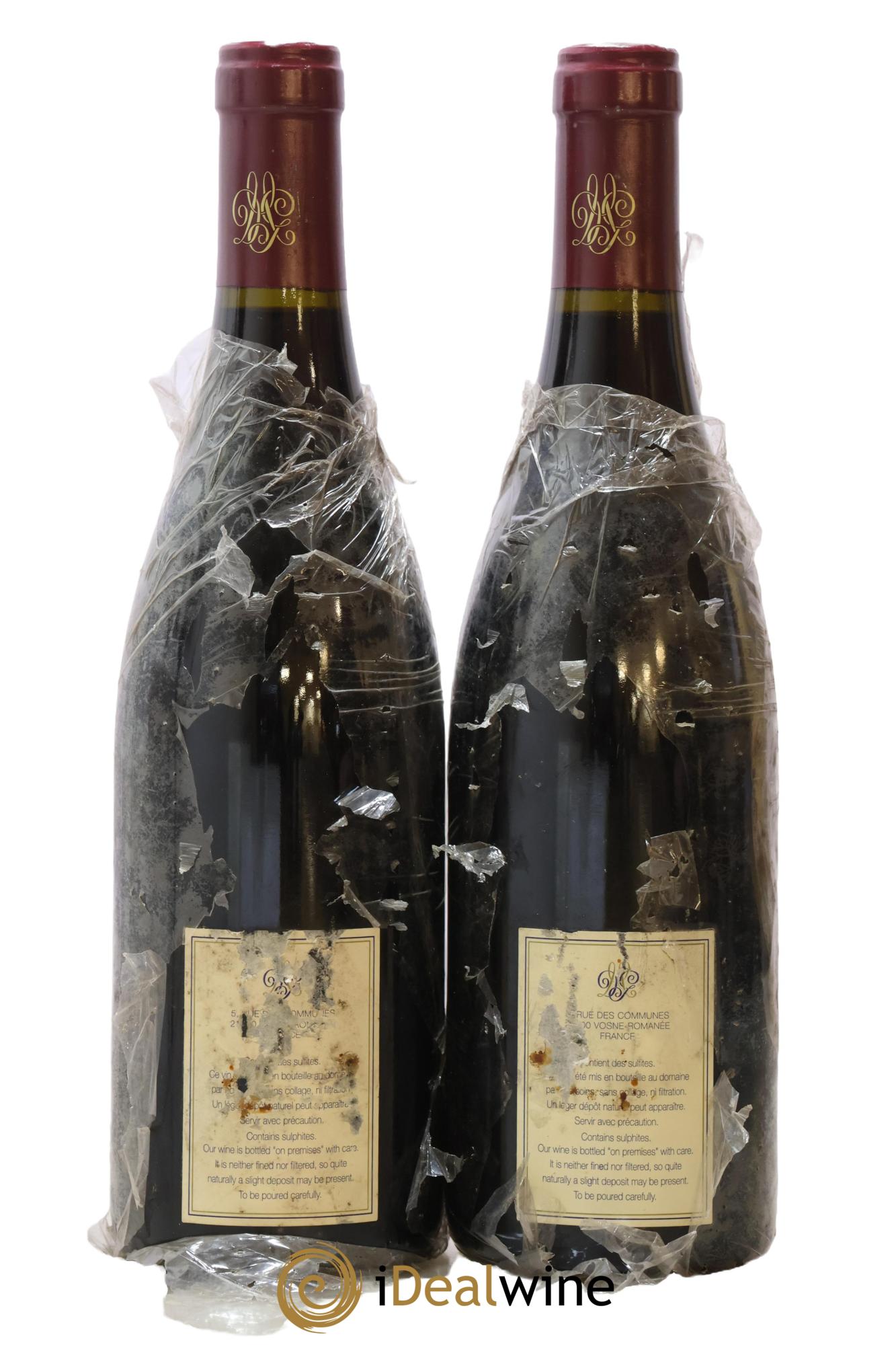 Clos de Vougeot Grand Cru Mugneret-Gibourg (Domaine) 2010 - Lot de 2 bouteilles - 1