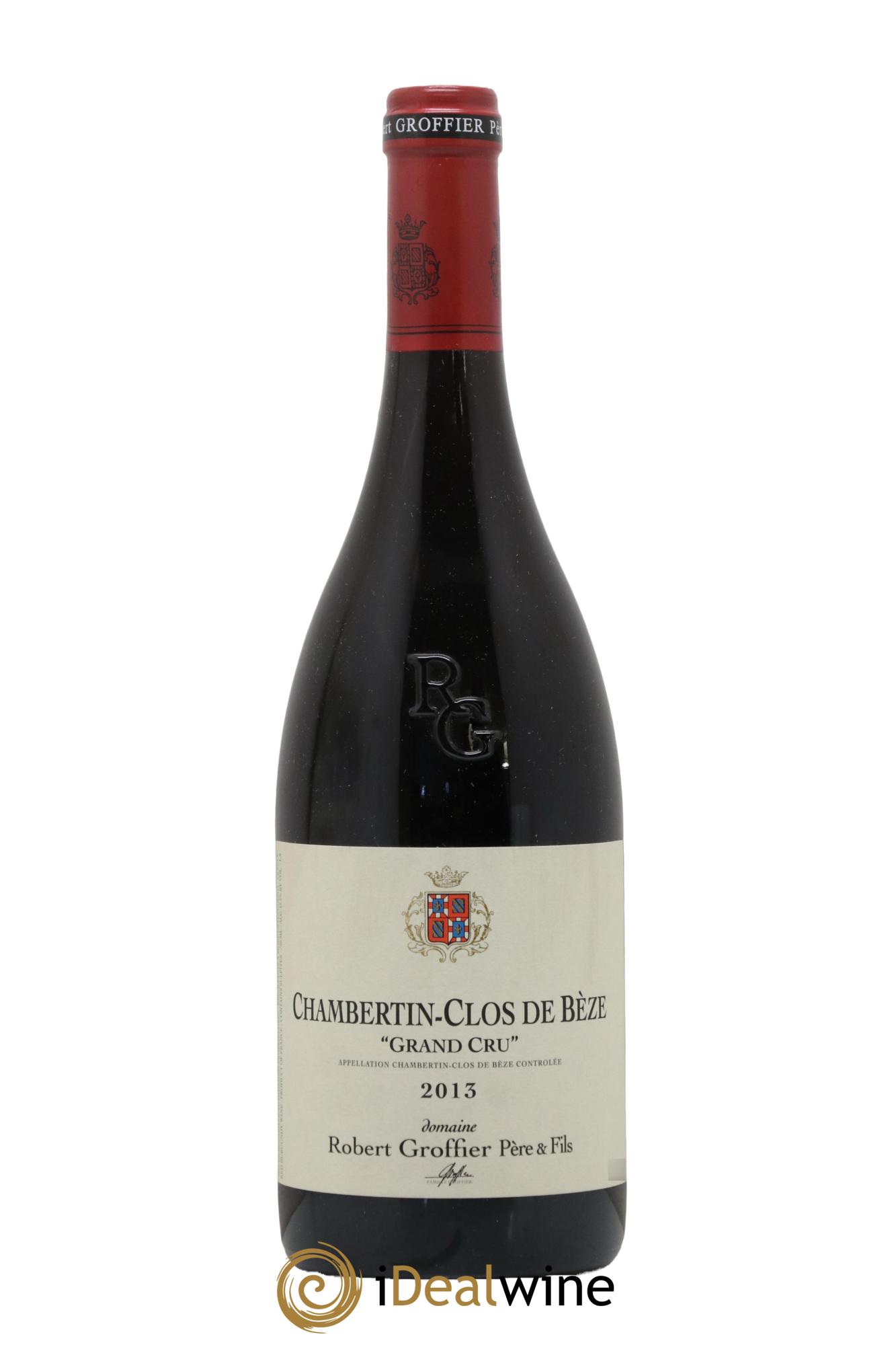 Chambertin Clos de Bèze Grand Cru Robert Groffier Père & Fils (Domaine) 2013 - Lot de 1 bouteille - 0