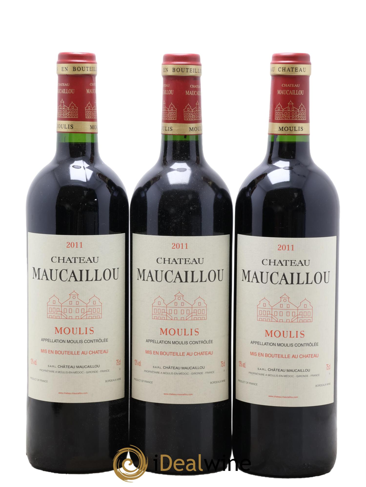 Château Maucaillou  2011 - Lotto di 6 bottiglie - 2