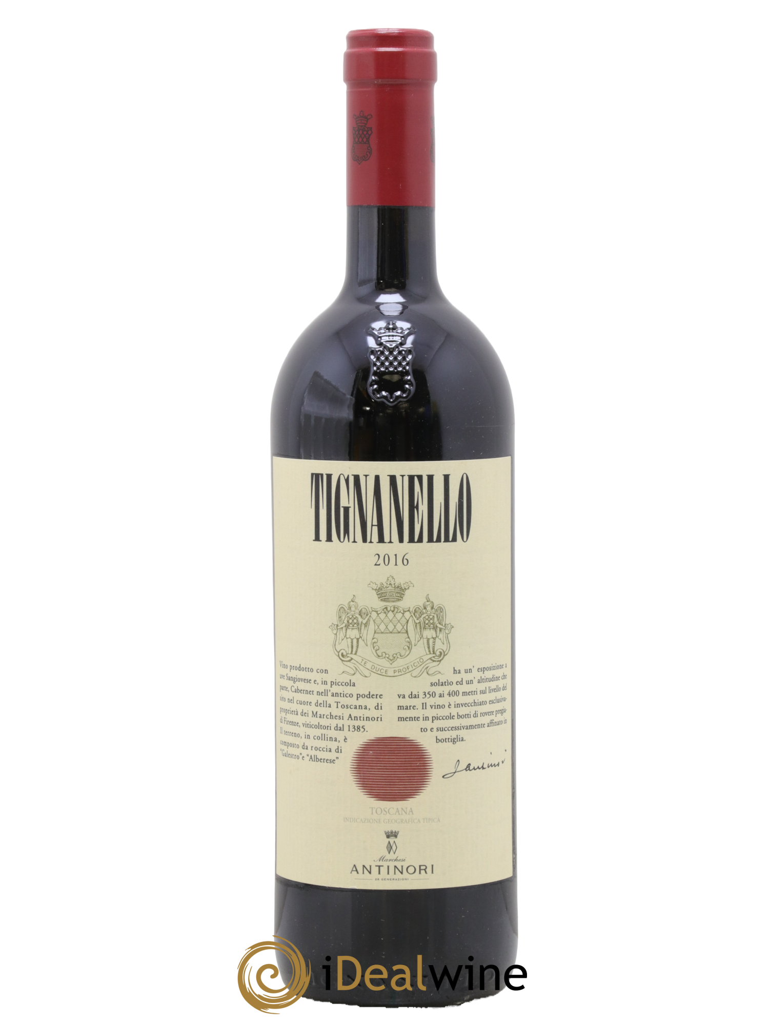 Toscana IGT Tignanello Tenuta Tignanello - Marchesi Antinori 2016 - Lot of 1 bottle - 0