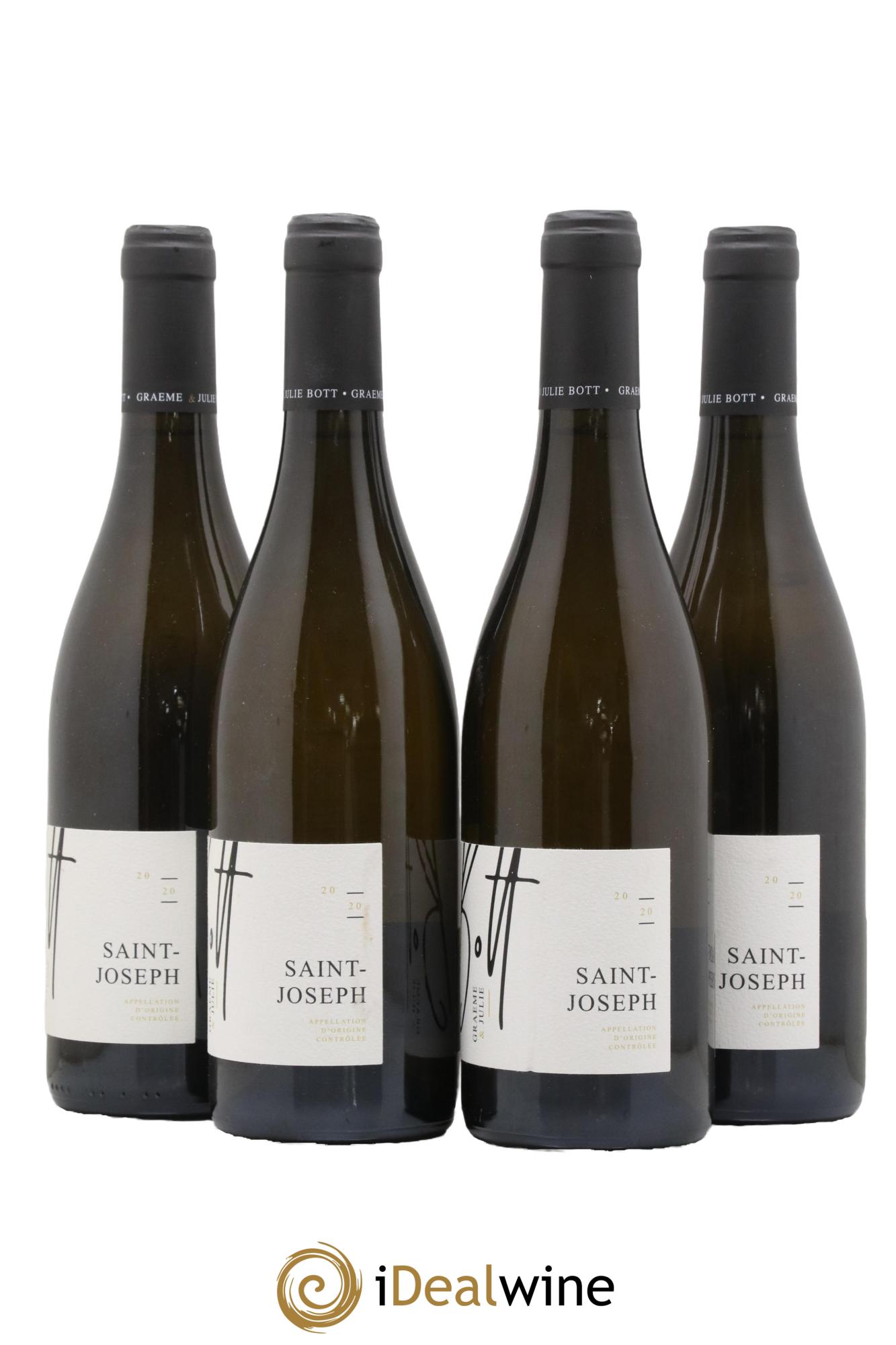 Saint-Joseph Bott Graeme Julie 2020 - Lot de 4 bouteilles - 0