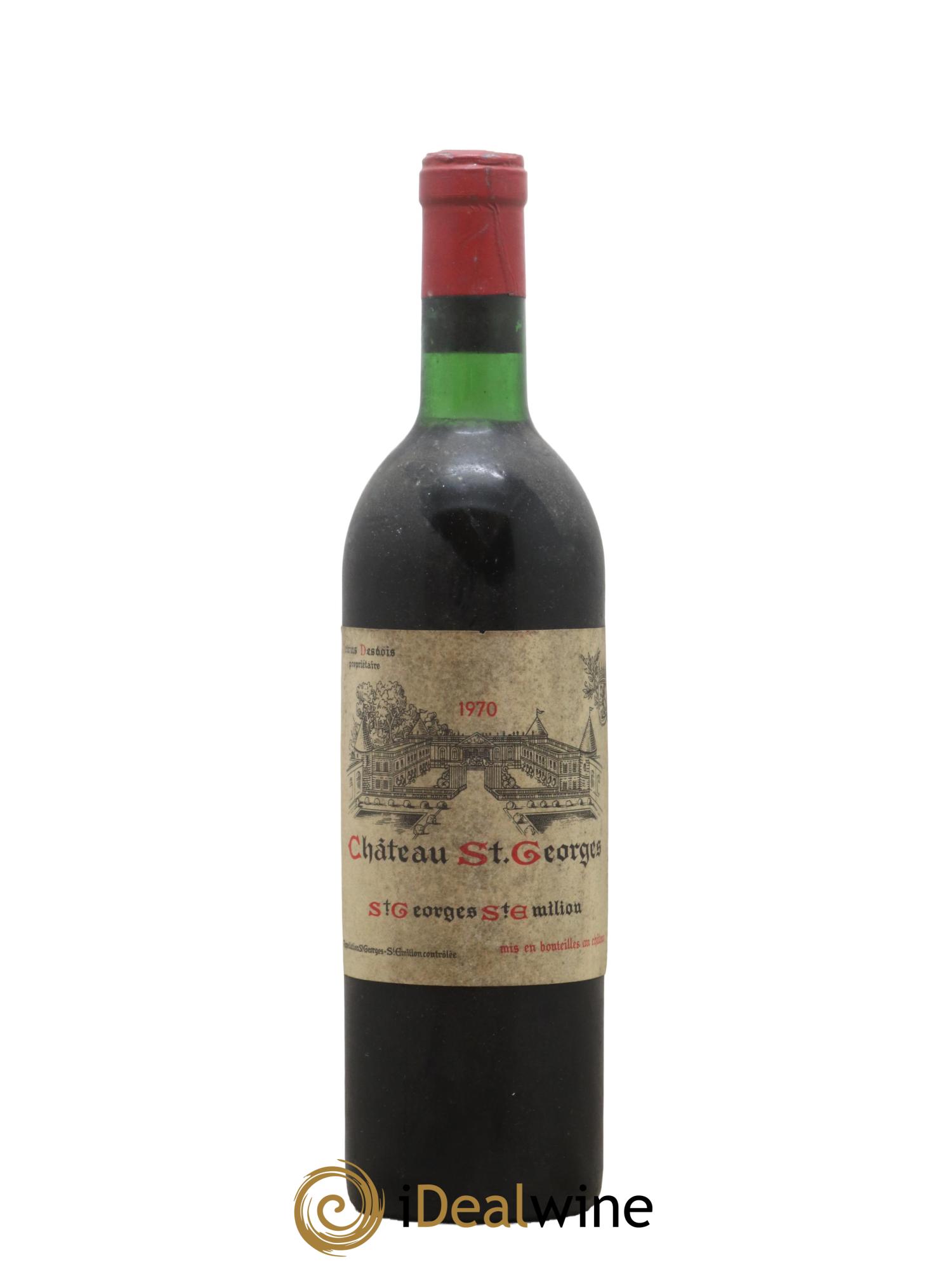 Château Saint-Georges 1970 - Lot de 1 bouteille - 0