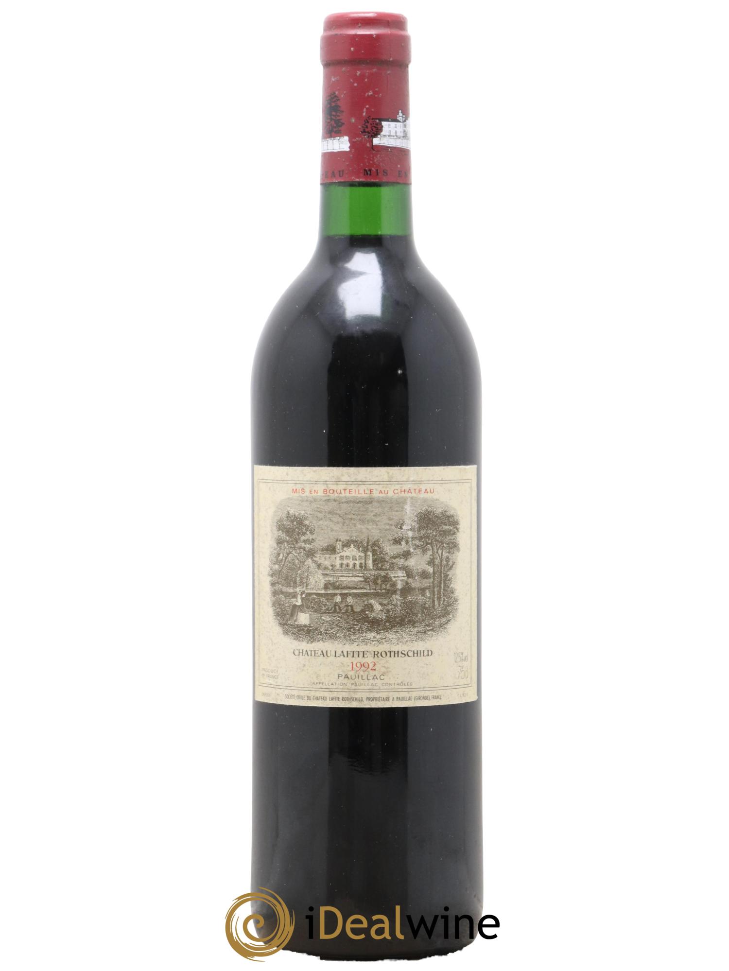 Château Lafite Rothschild 1er Grand Cru Classé 1992 - Lot de 1 bouteille - 0