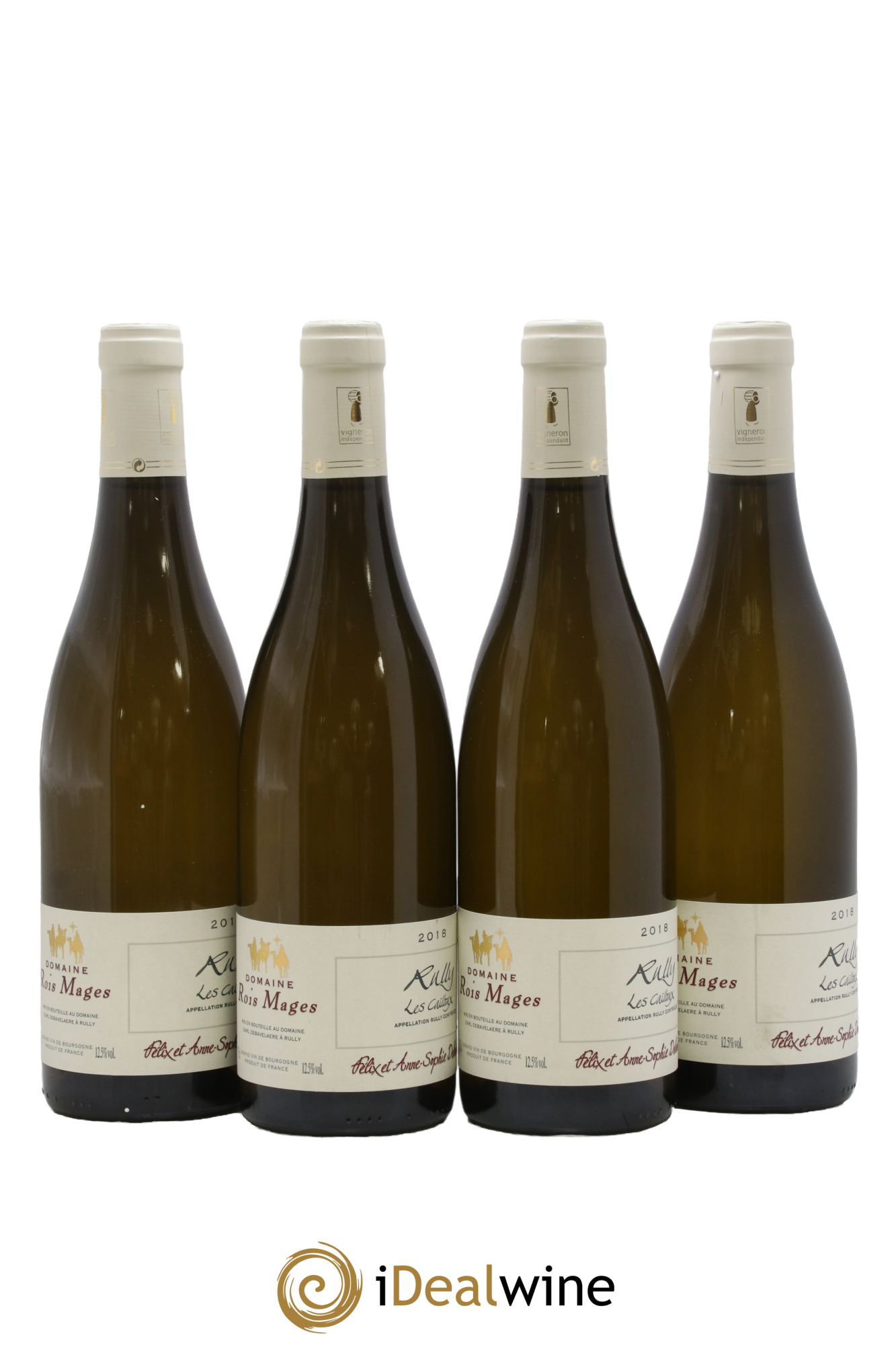 Rully Les Cailloux Rois Mages (Domaine) 2018 - Lot de 4 bouteilles - 0