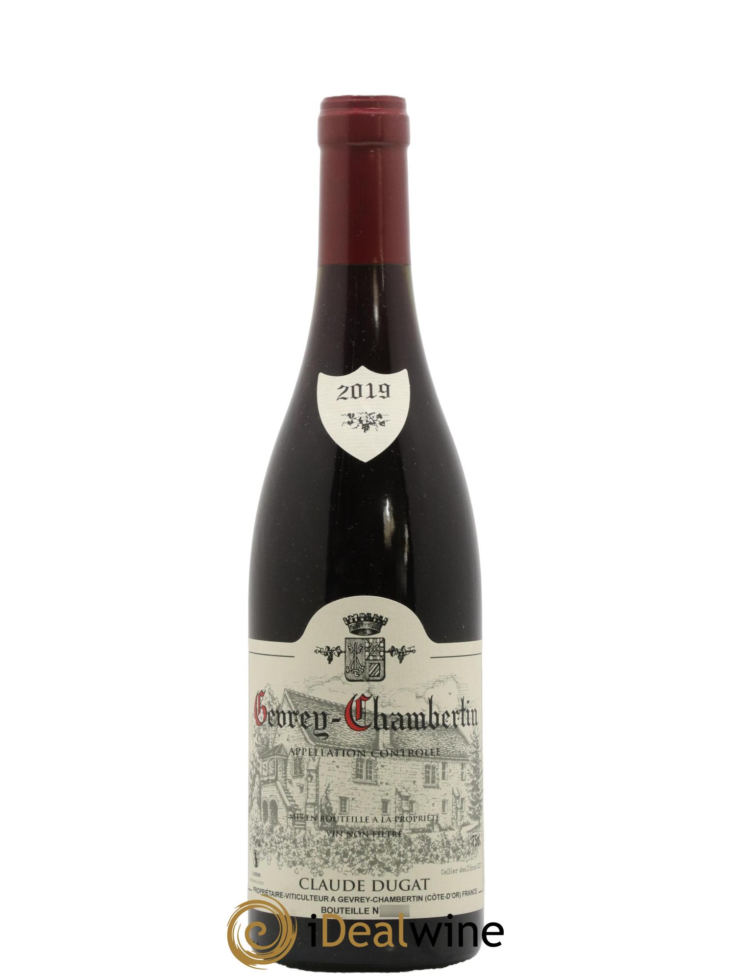 Gevrey-Chambertin Claude Dugat 2019 - Lot de 1 bouteille - 0