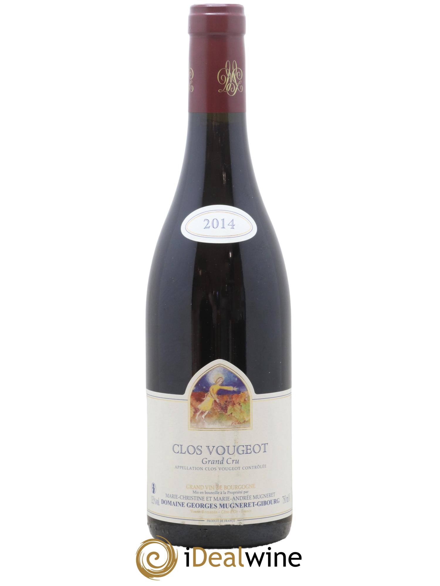 Clos de Vougeot Grand Cru Georges Mugneret-Gibourg (Domaine) 2014 - Lot de 1 bouteille - 0