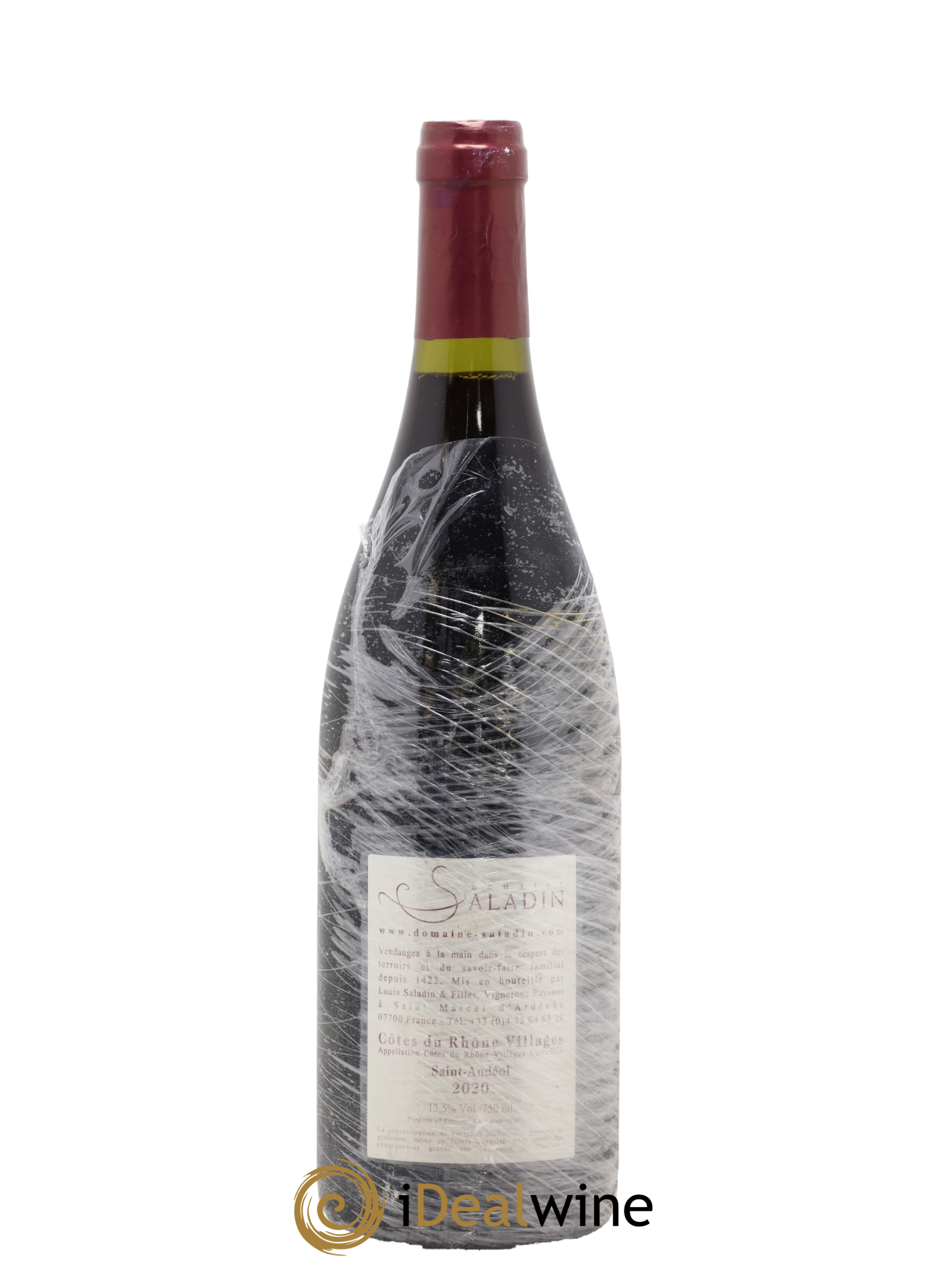 Côtes-du-Rhône Fan dé Lune Domaine Saladin 2020 - Lot of 1 bottle - 1