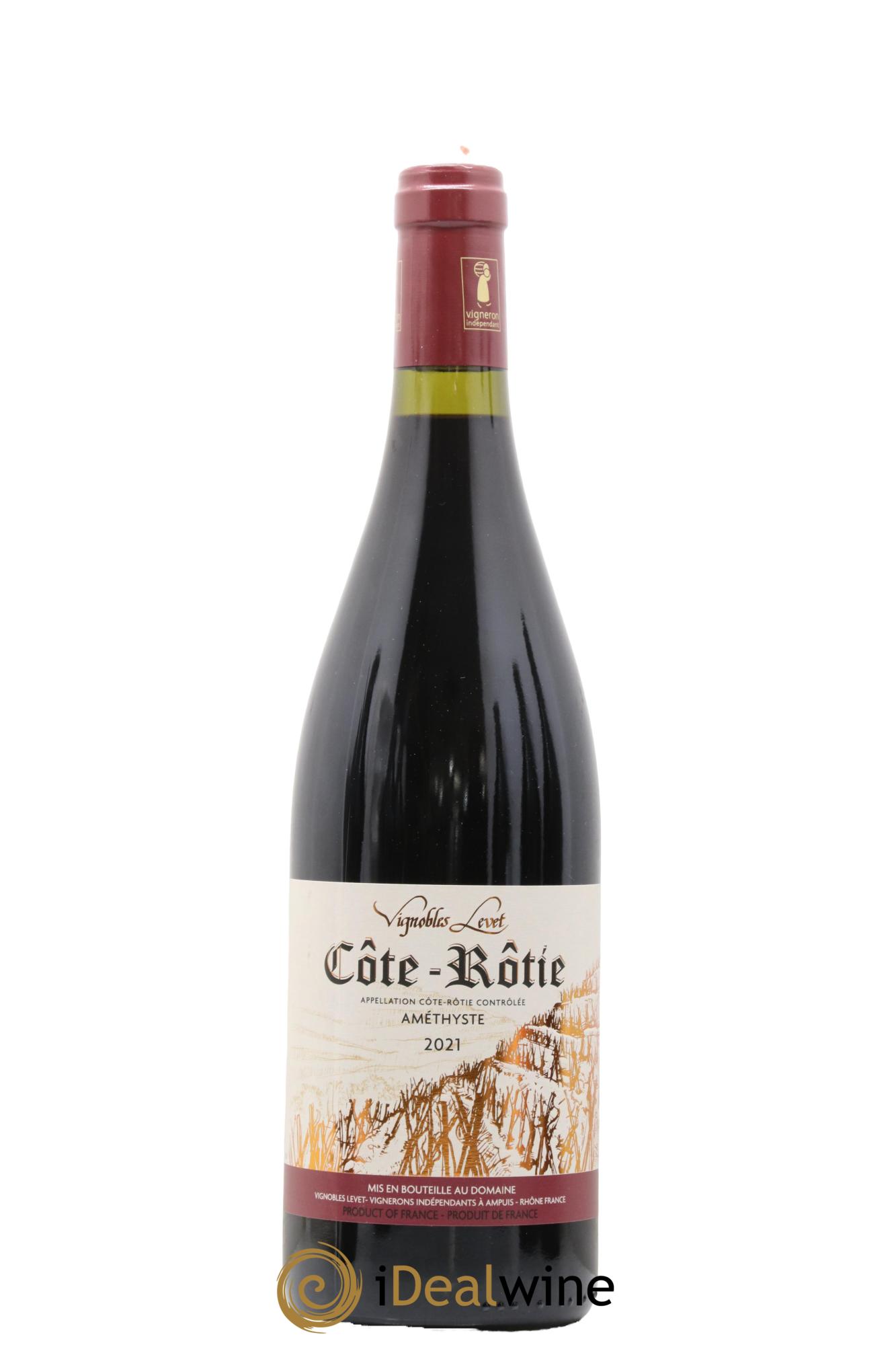 Côte-Rôtie Améthyste Vignobles Levet 2021 - Lot de 1 bouteille - 0