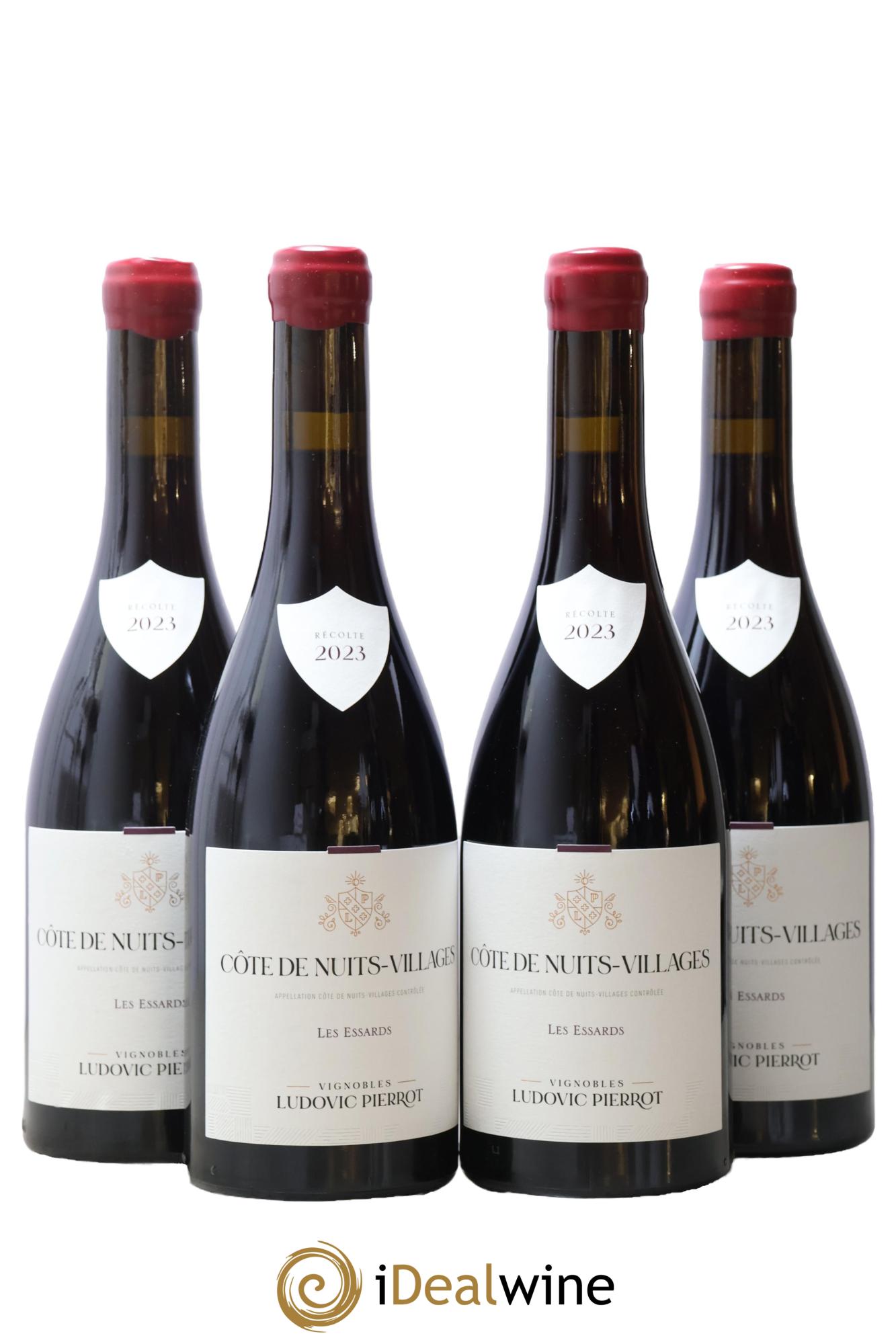 Côte de Nuits-Villages Les Essards Ludovic Pierrot 2023 - Lot de 4 bouteilles - 0