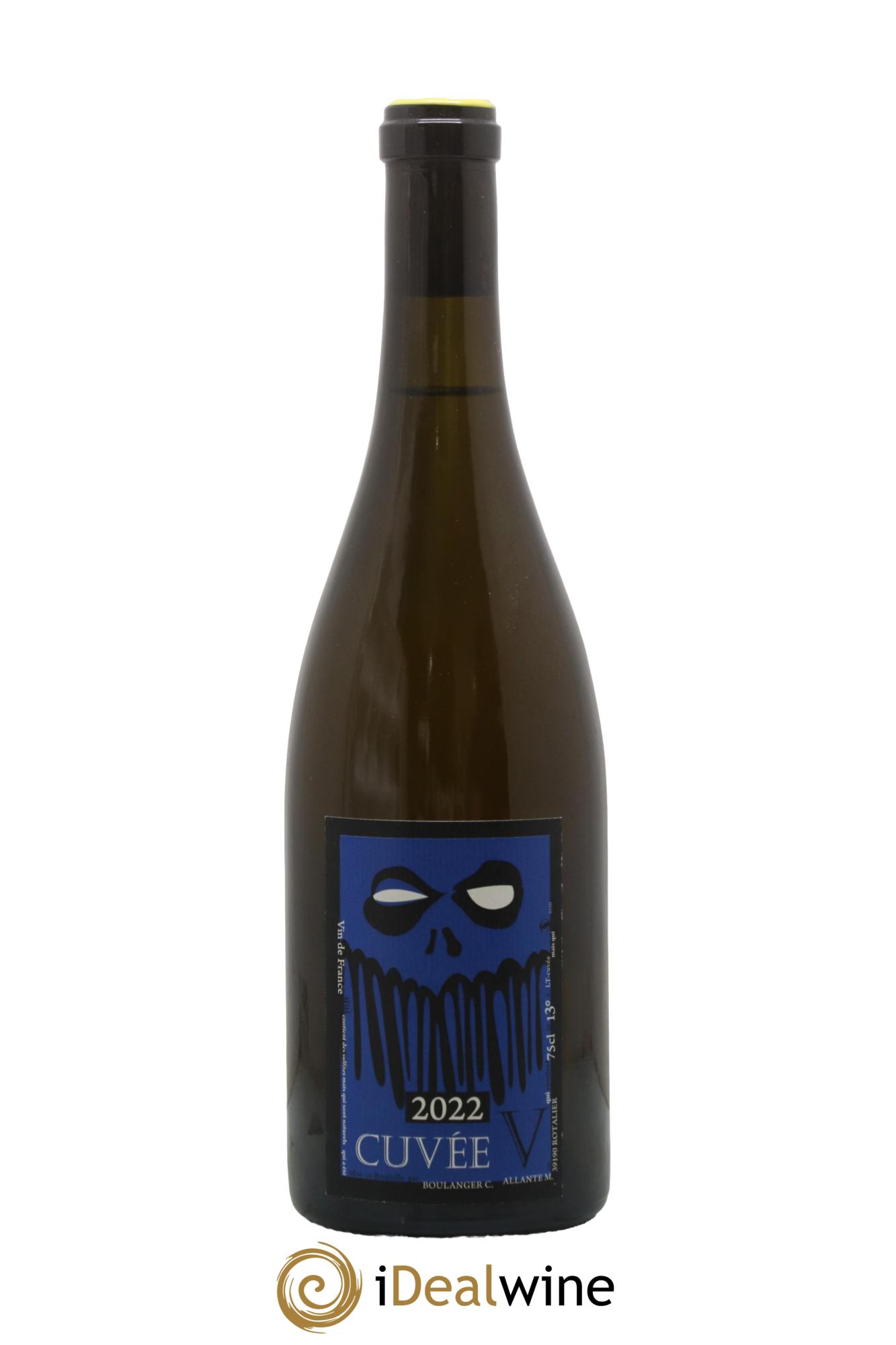 Vin de France Cuvée V Allante Boulanger 2022 - Lot de 1 bouteille - 0