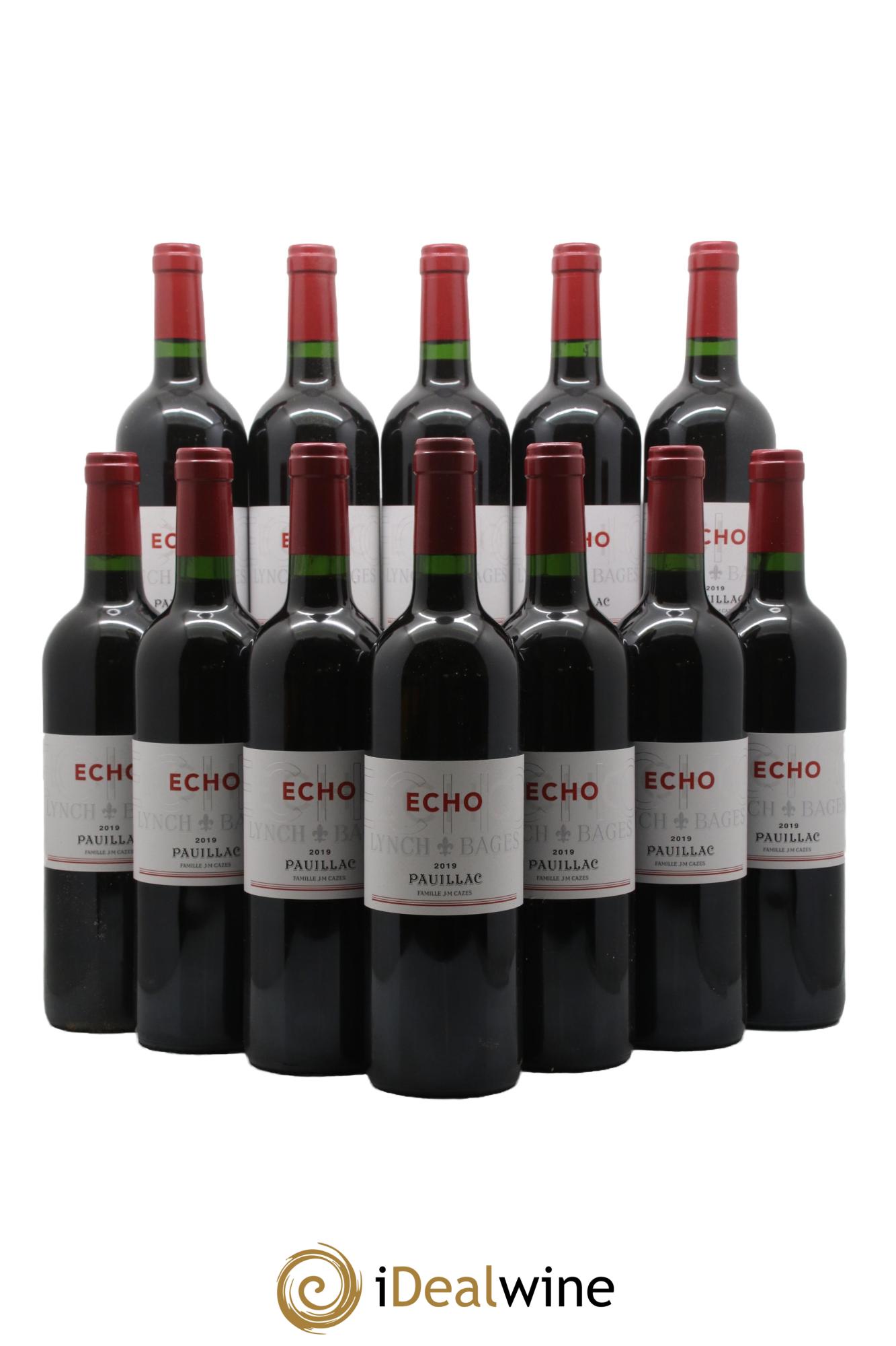 Echo de Lynch Bages Second Vin 2019 - Lot de 12 bouteilles - 0