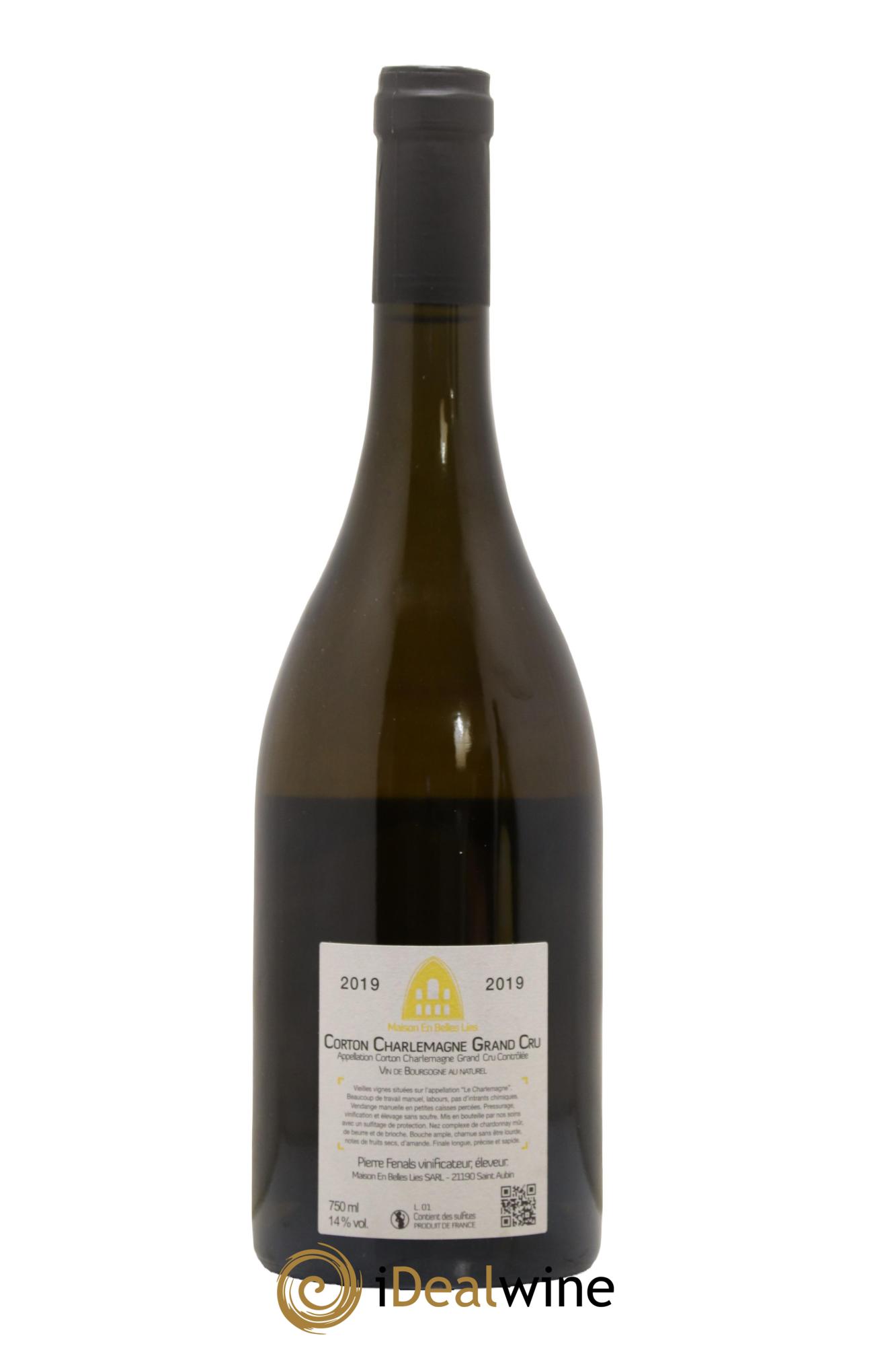 Corton-Charlemagne Grand Cru Maison En Belles Lies 2019 - Lotto di 1 bottiglia - 1