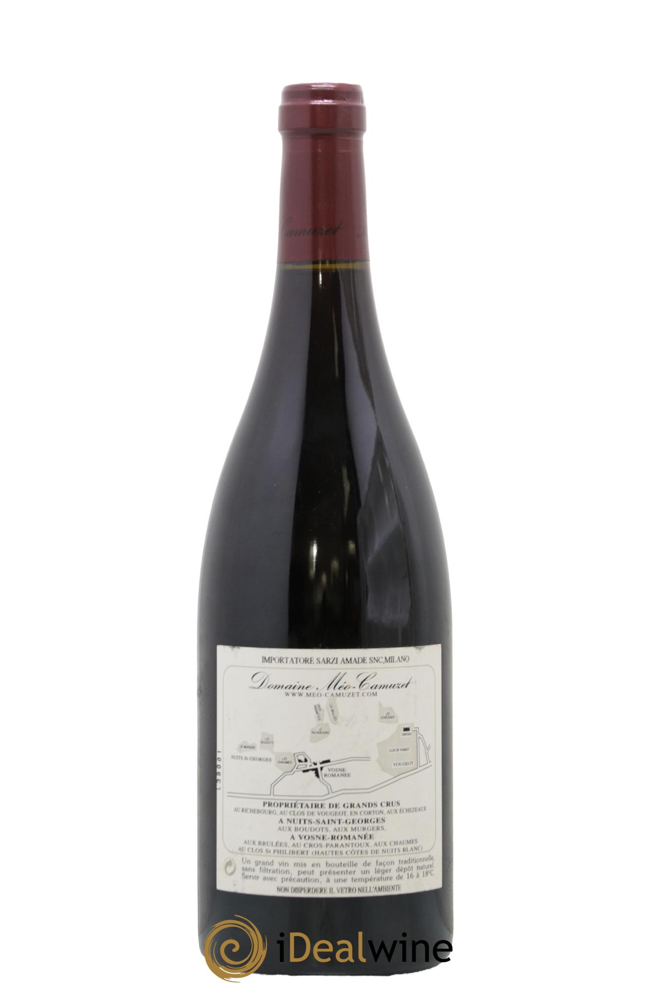 Echezeaux Grand Cru Les Rouges du Bas Méo-Camuzet (Domaine) 2002 - Posten von 1 Flasche - 1
