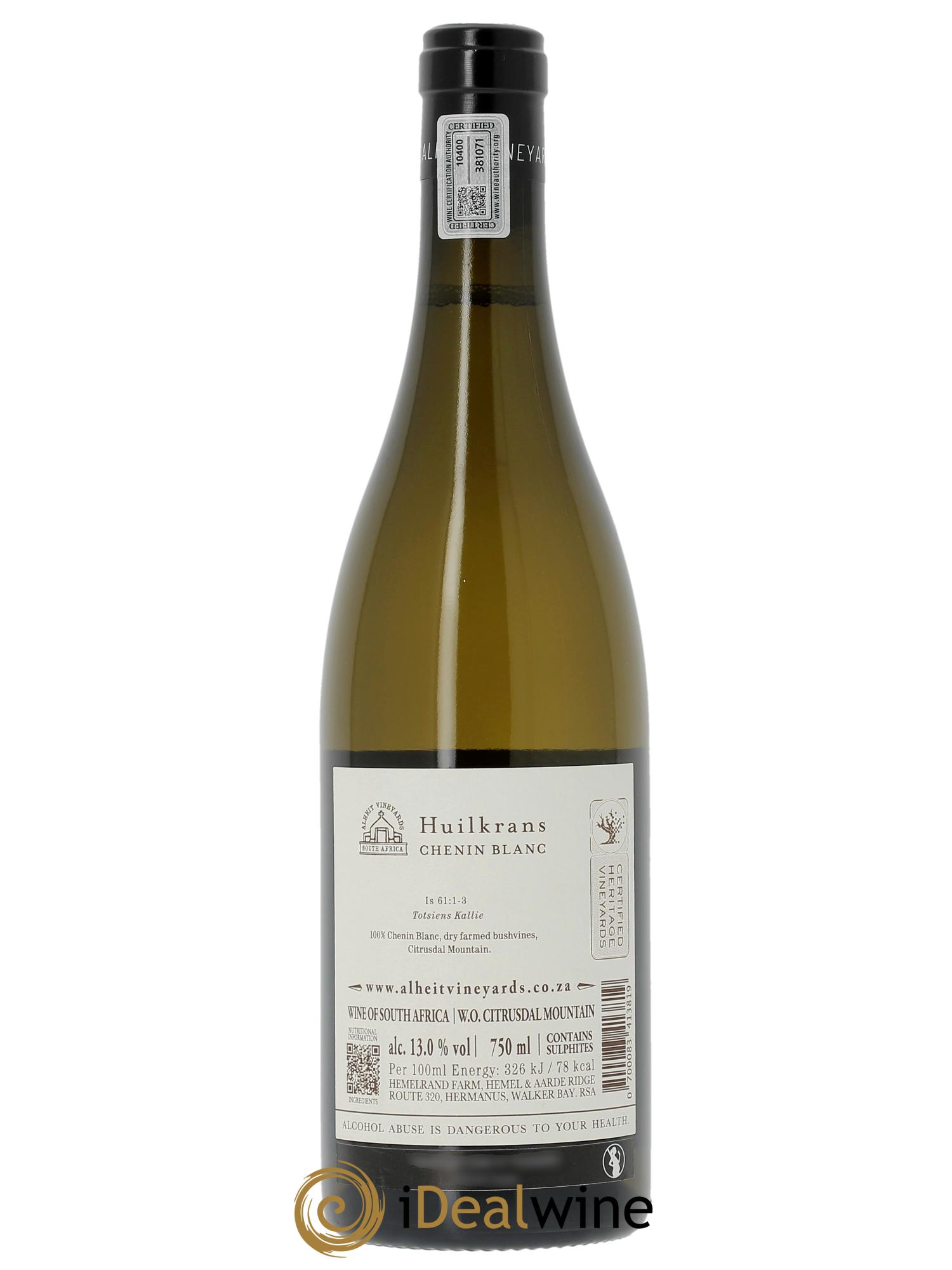 Citrusdal Mountain Alheit Huilkrans Chenin blanc 2024 - Posten von 1 Flasche - 1