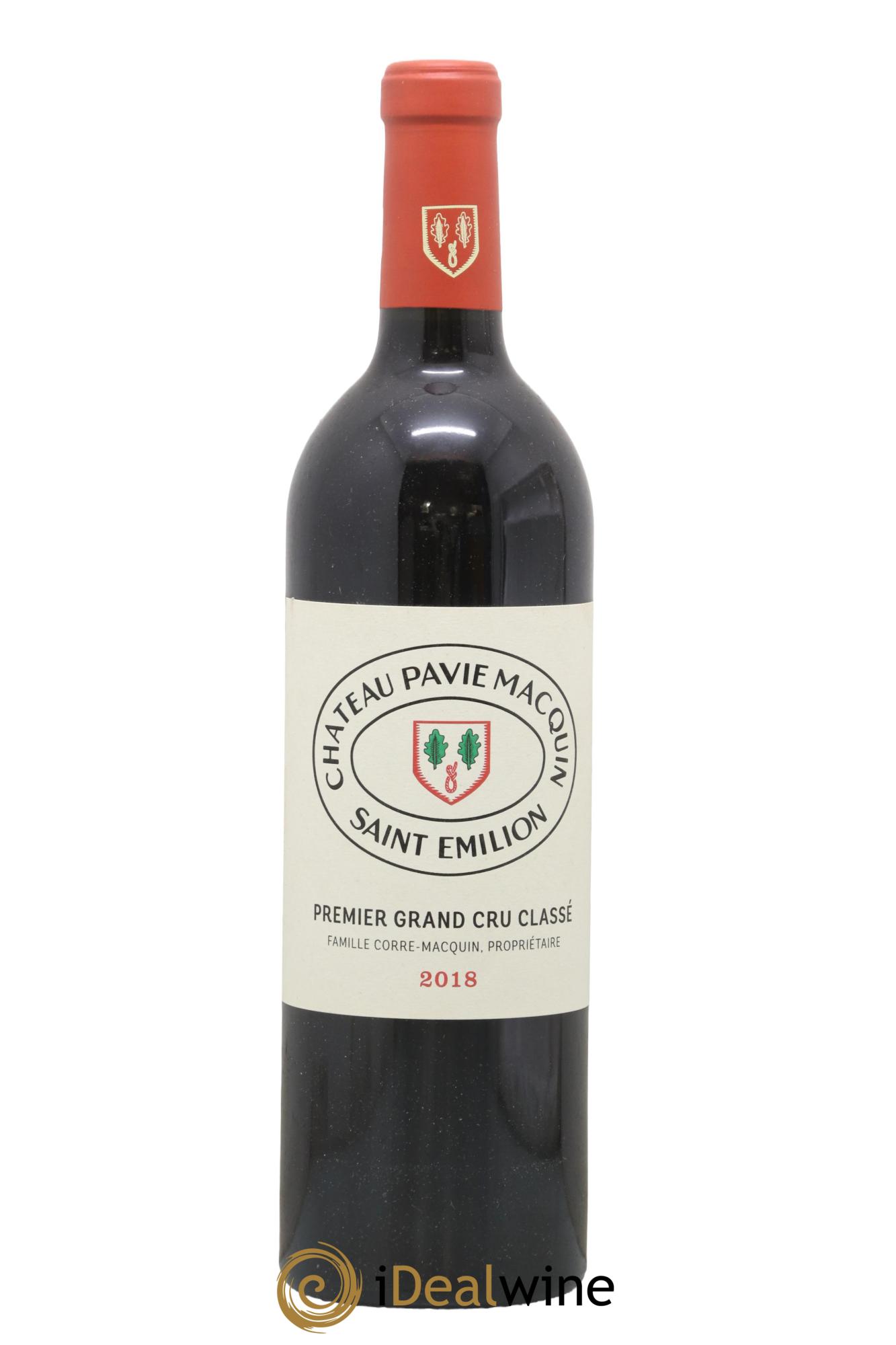 Château Pavie Macquin 1er Grand Cru Classé B 2018 - Lot de 1 bouteille - 0