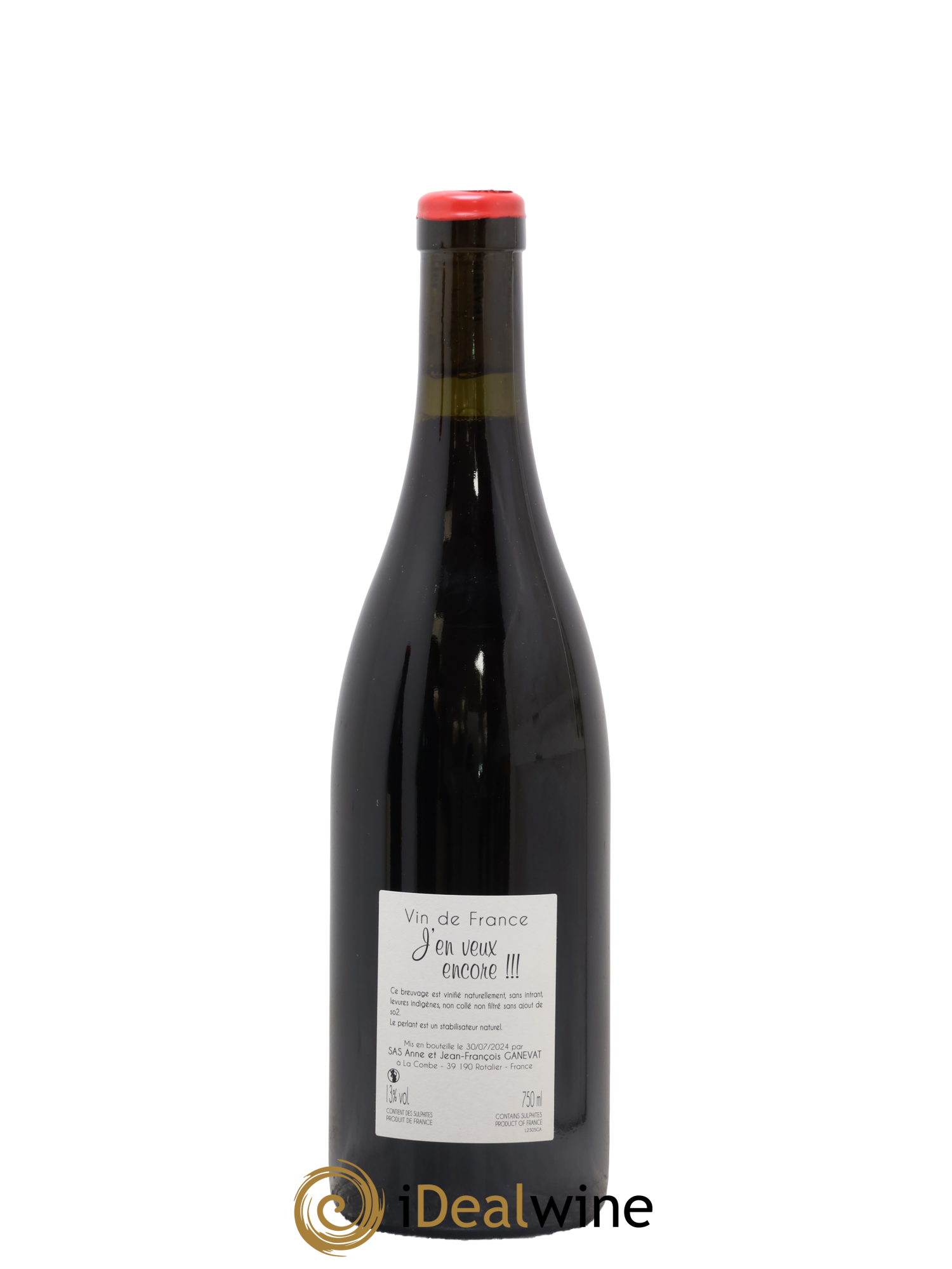 Vin de France J'en veux encore Anne et Jean François Ganevat - Lot of 1 bottle - 1