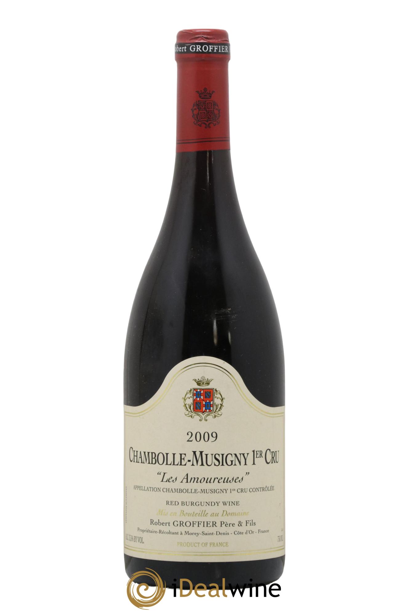 Chambolle-Musigny 1er Cru Les Amoureuses Robert Groffier Père & Fils (Domaine) 2009 - Lot de 1 bouteille - 0