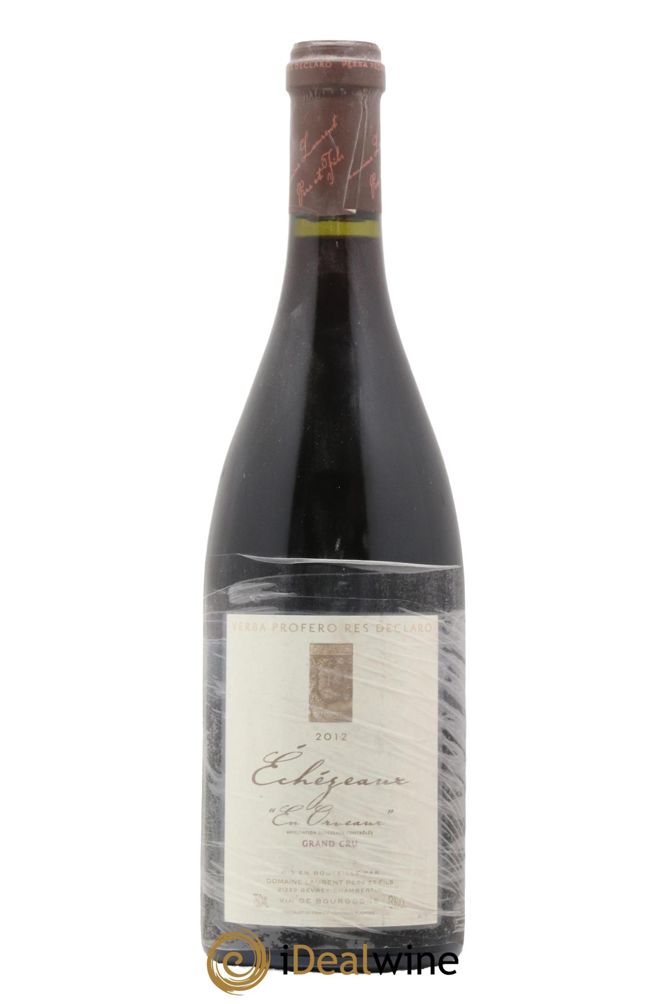 Echezeaux Grand Cru En Orveaux Laurent Père et Fils 2012 - Lot de 1 bouteille - 0