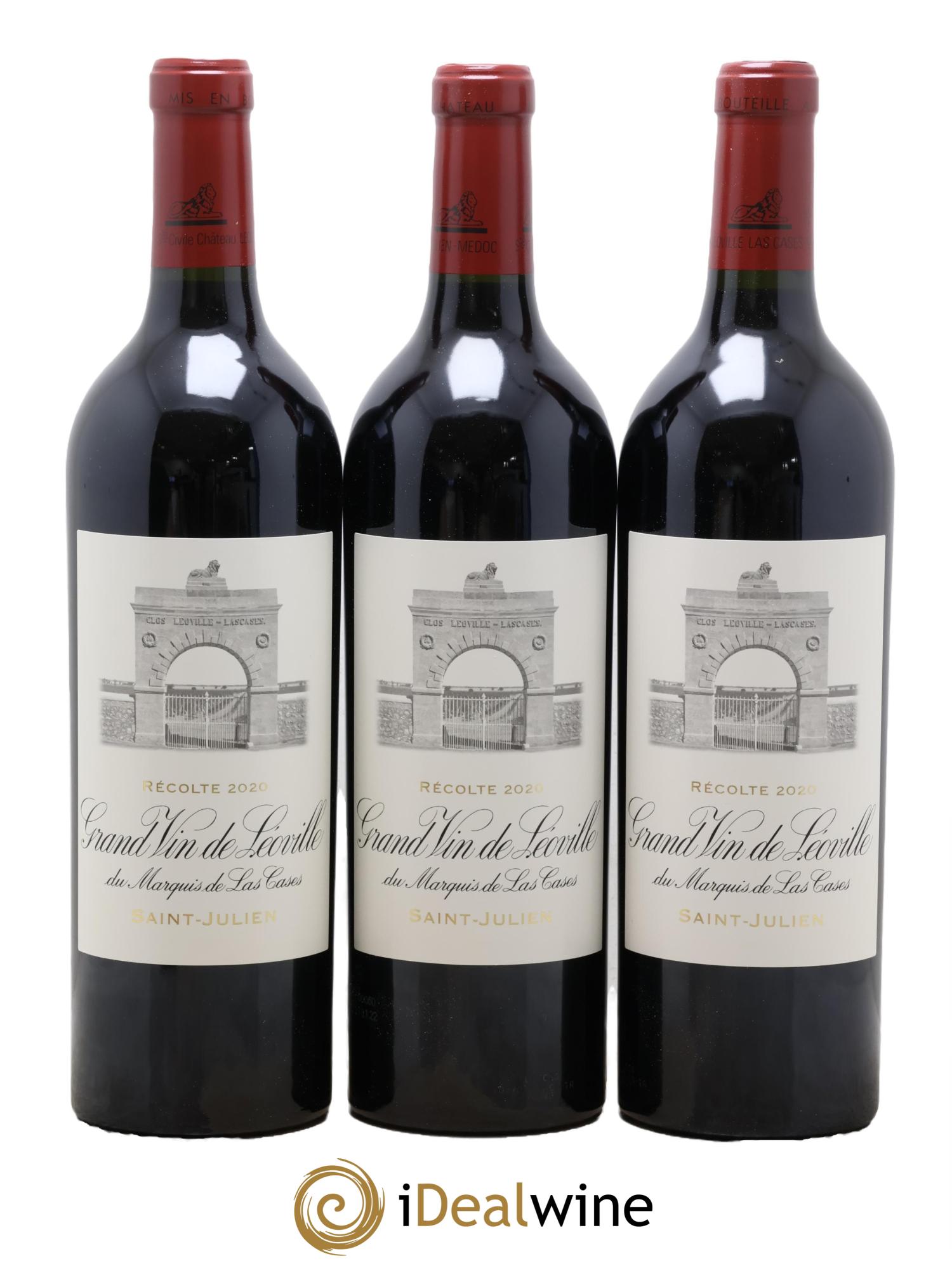 Château Léoville Las Cases 2ème Grand Cru Classé 2020 - Lot of 6 bottles - 3