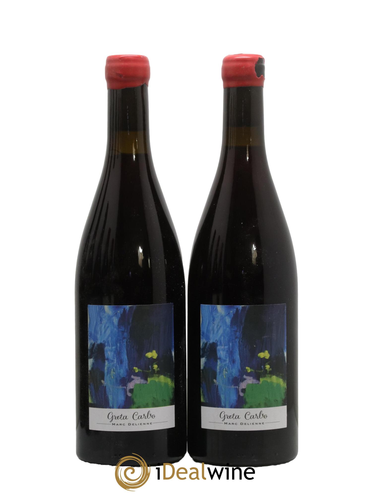 Fleurie Greta Carbo Marc Delienne 2017 - Lot de 2 bouteilles - 0