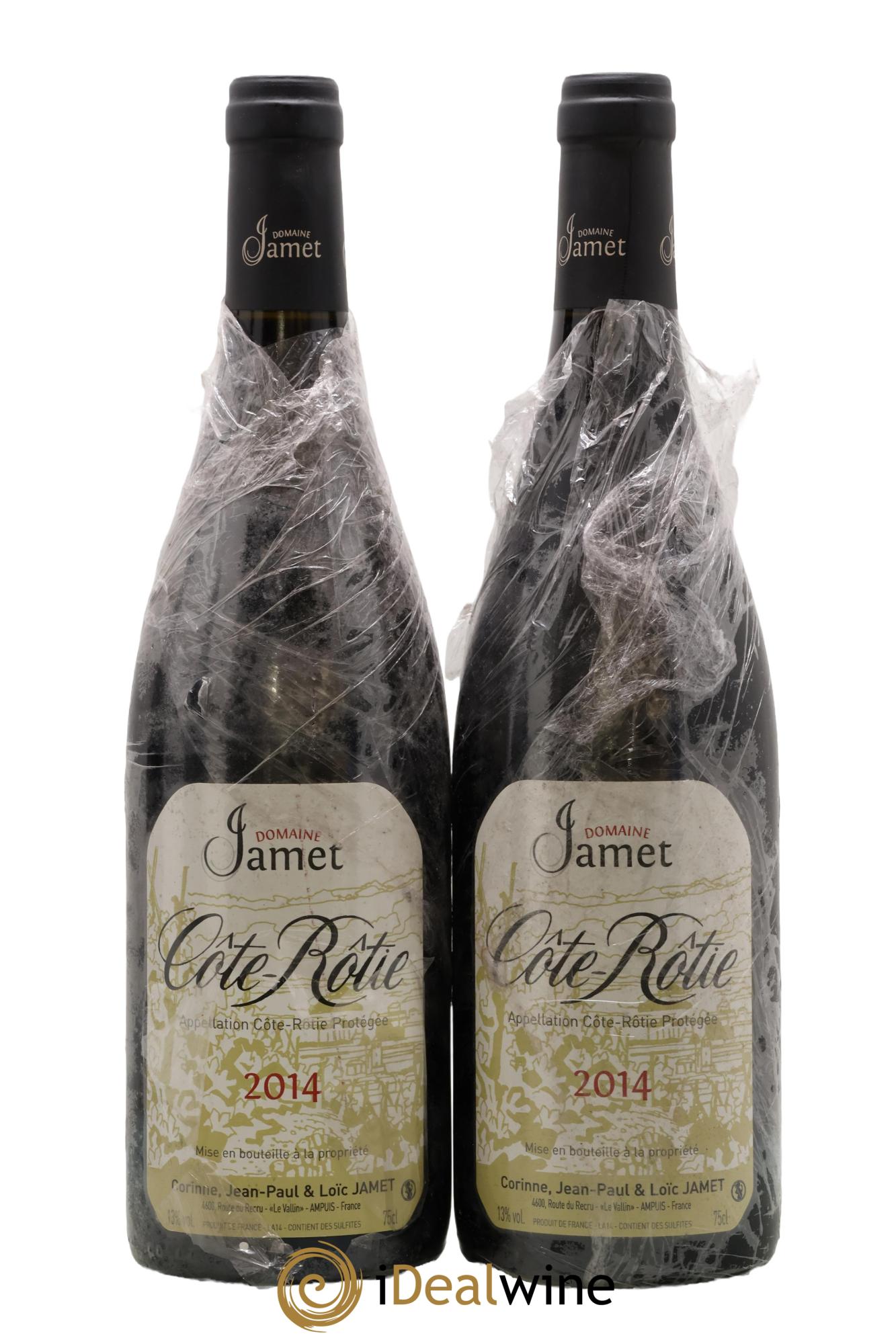 Côte-Rôtie Jamet (Domaine) 2014 - Lot de 2 bouteilles - 0