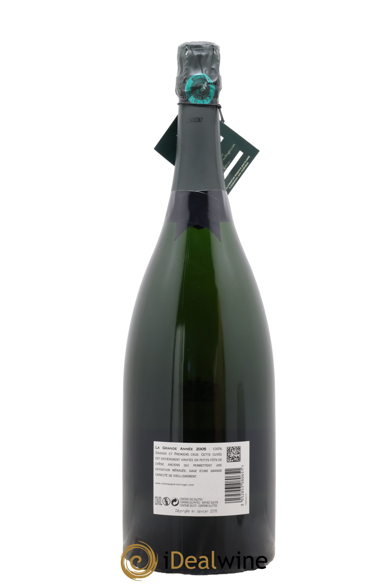 La Grande Année Brut Bollinger 2005 - Lot de 1 magnum - 2