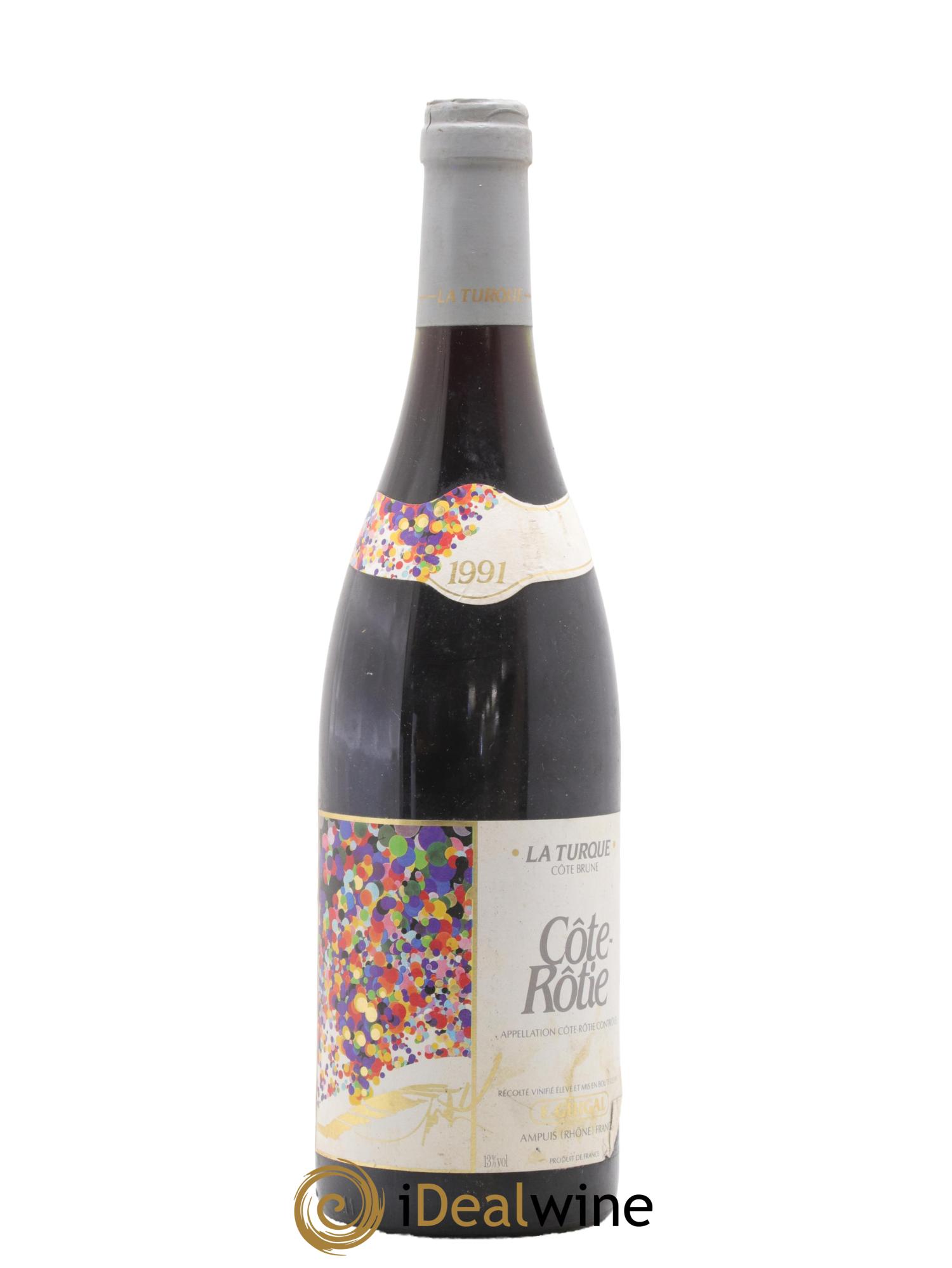 Côte-Rôtie La Turque Guigal 1991 - Lot de 1 bouteille - 0