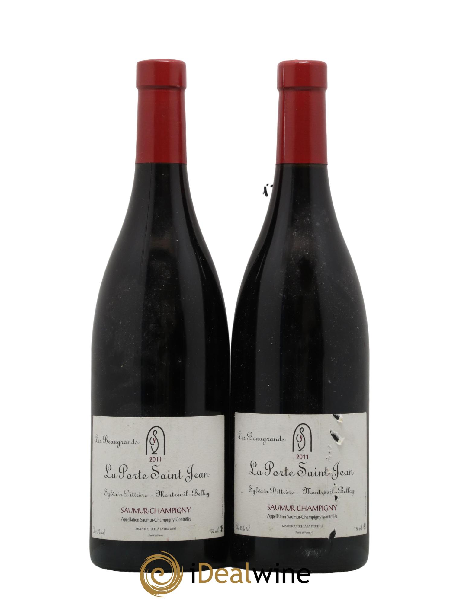 Saumur-Champigny Les Beaugrands La Porte Saint Jean 2011 - Lot de 2 bouteilles - 0