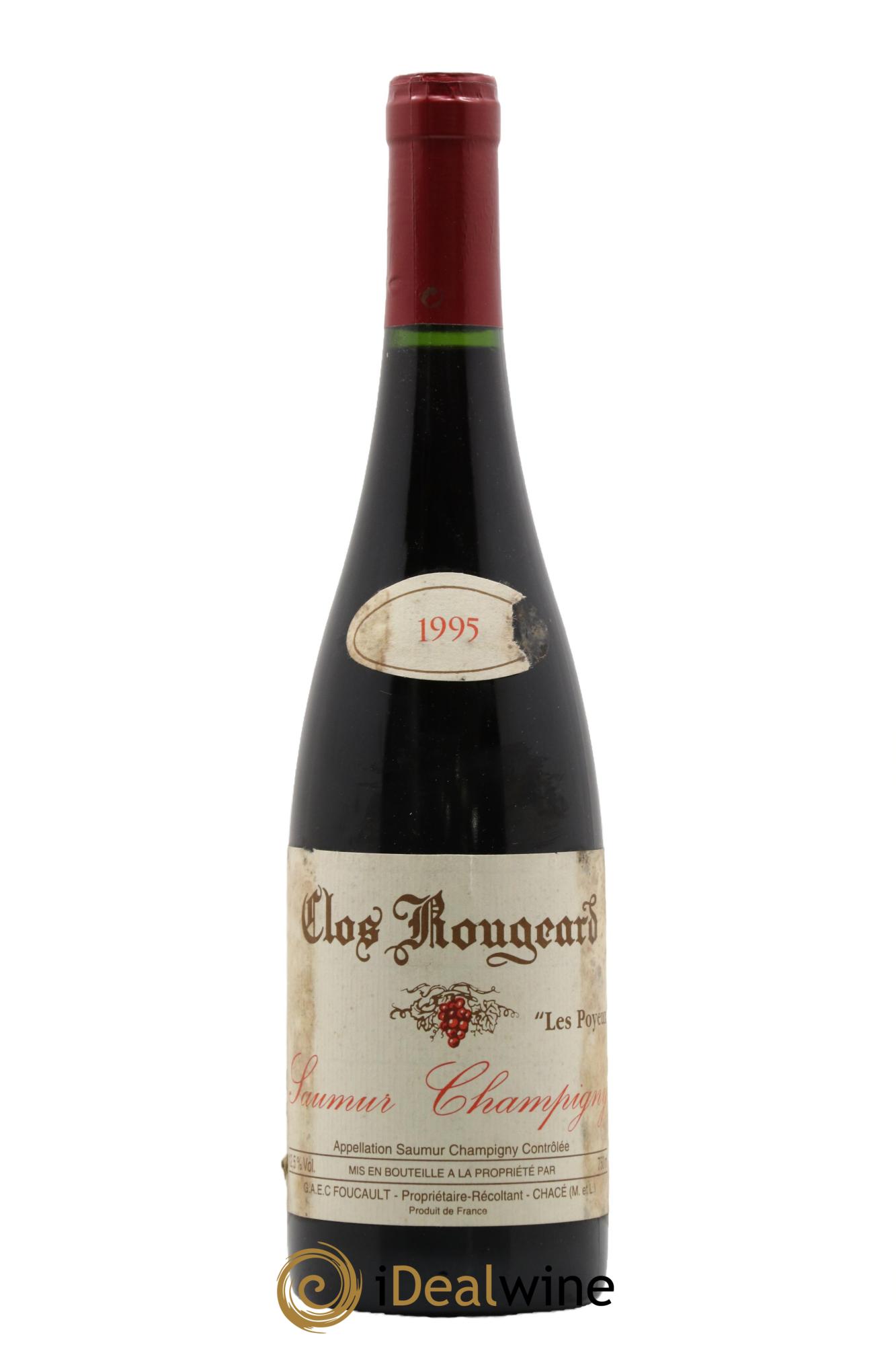 Saumur-Champigny Les Poyeux Clos Rougeard 1995 - Lot de 1 bouteille - 0
