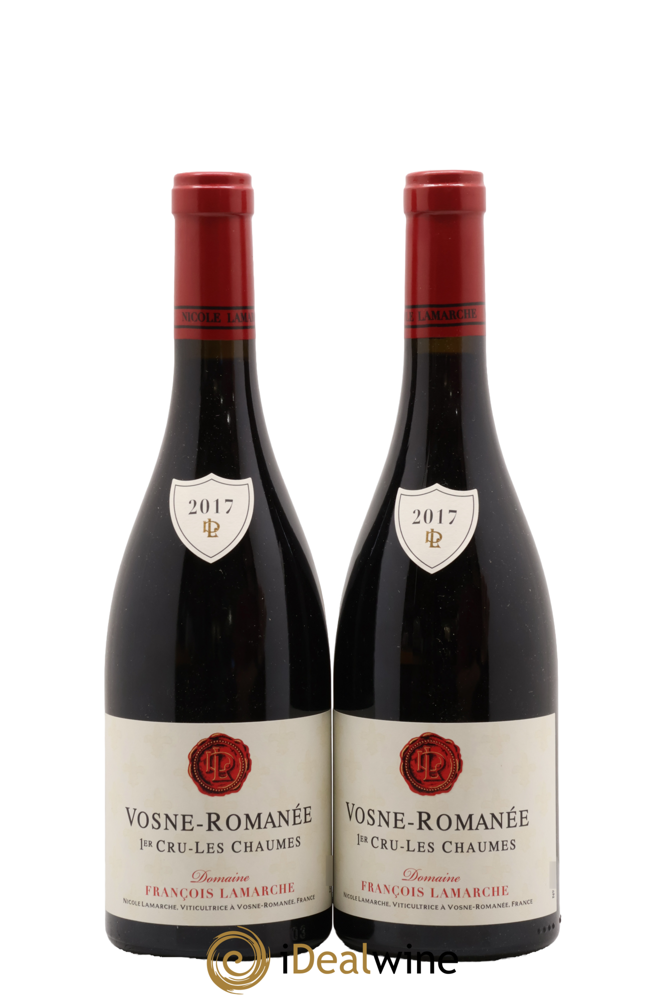 Vosne-Romanée 1er Cru Les Chaumes Lamarche (Domaine) 2017 - Lot de 2 bouteilles - 0