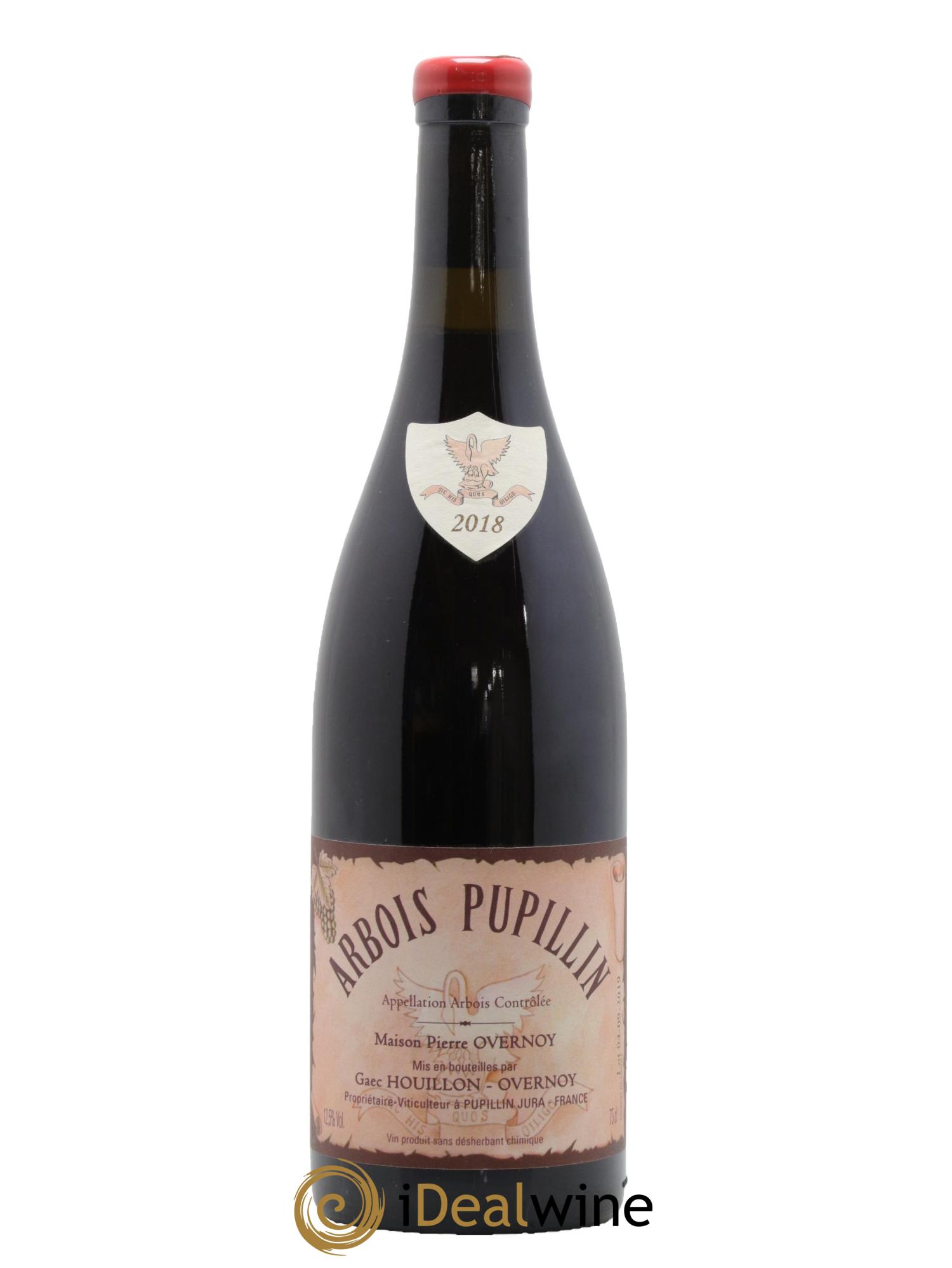 Arbois-Pupillin Poulsard (cire rouge) Overnoy-Houillon (Domaine) 2018 - Lot de 1 bouteille - 0