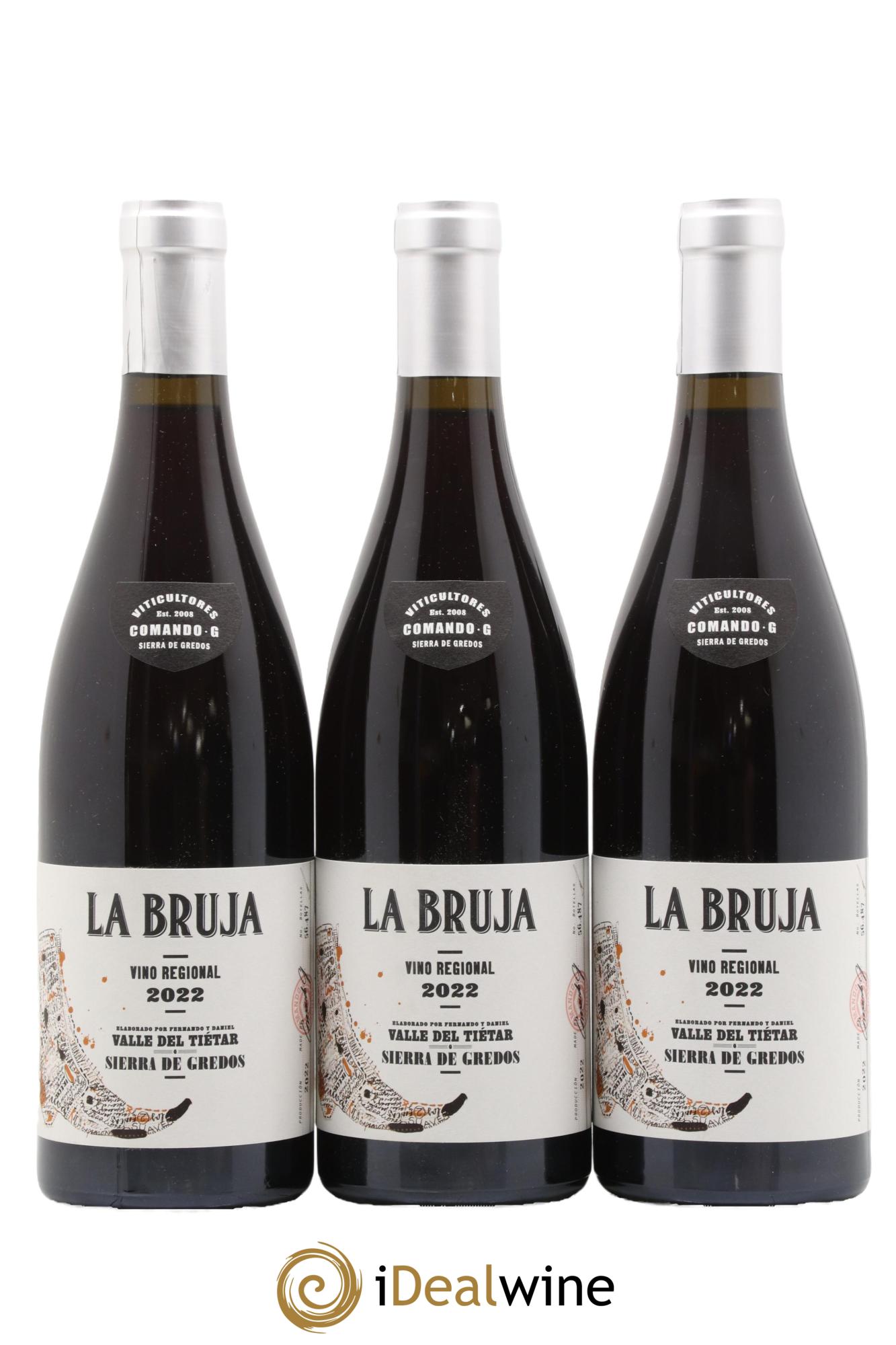 Vinos de Madrid DO Comando G La Bruja de Rozas 2022 - Lot of 3 bottles - 0