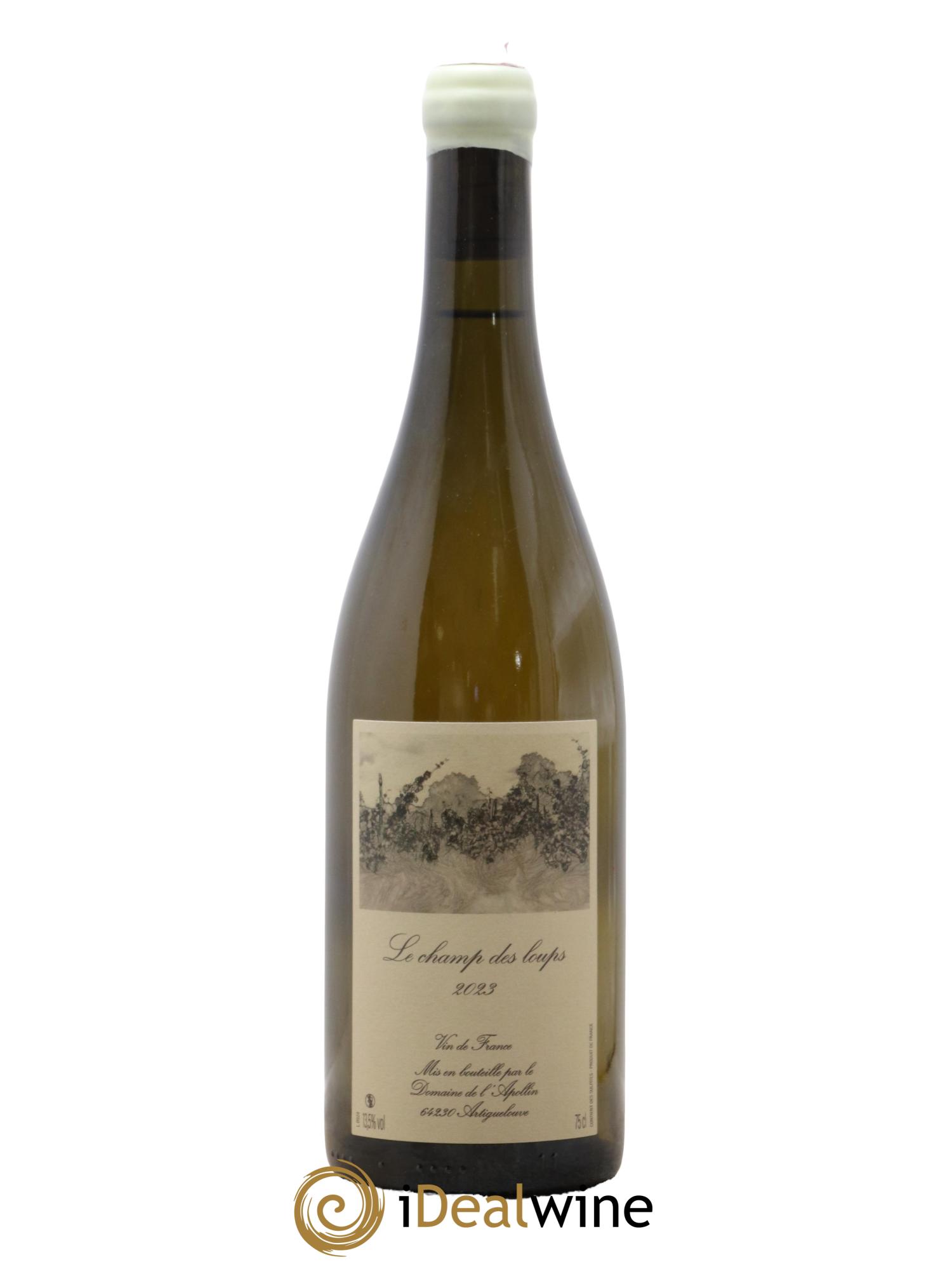 Vin de France Le Champs Des Loups Domaine de L'Apollin 2023 - Lot de 1 bouteille - 0
