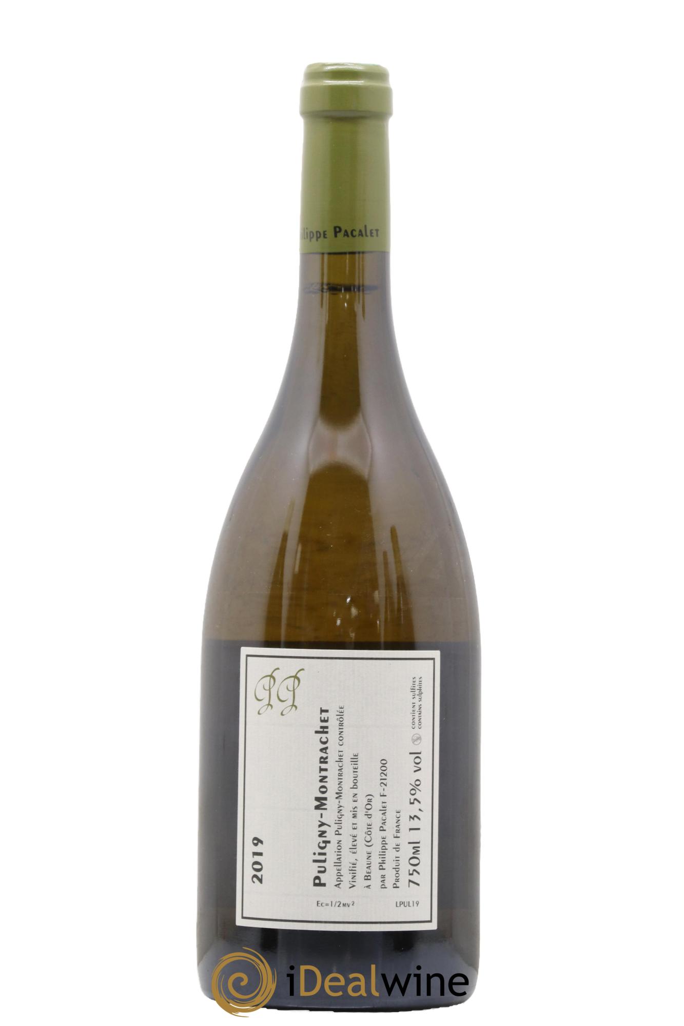 Puligny-Montrachet Philippe Pacalet 2019 - Lot de 1 bouteille - 1