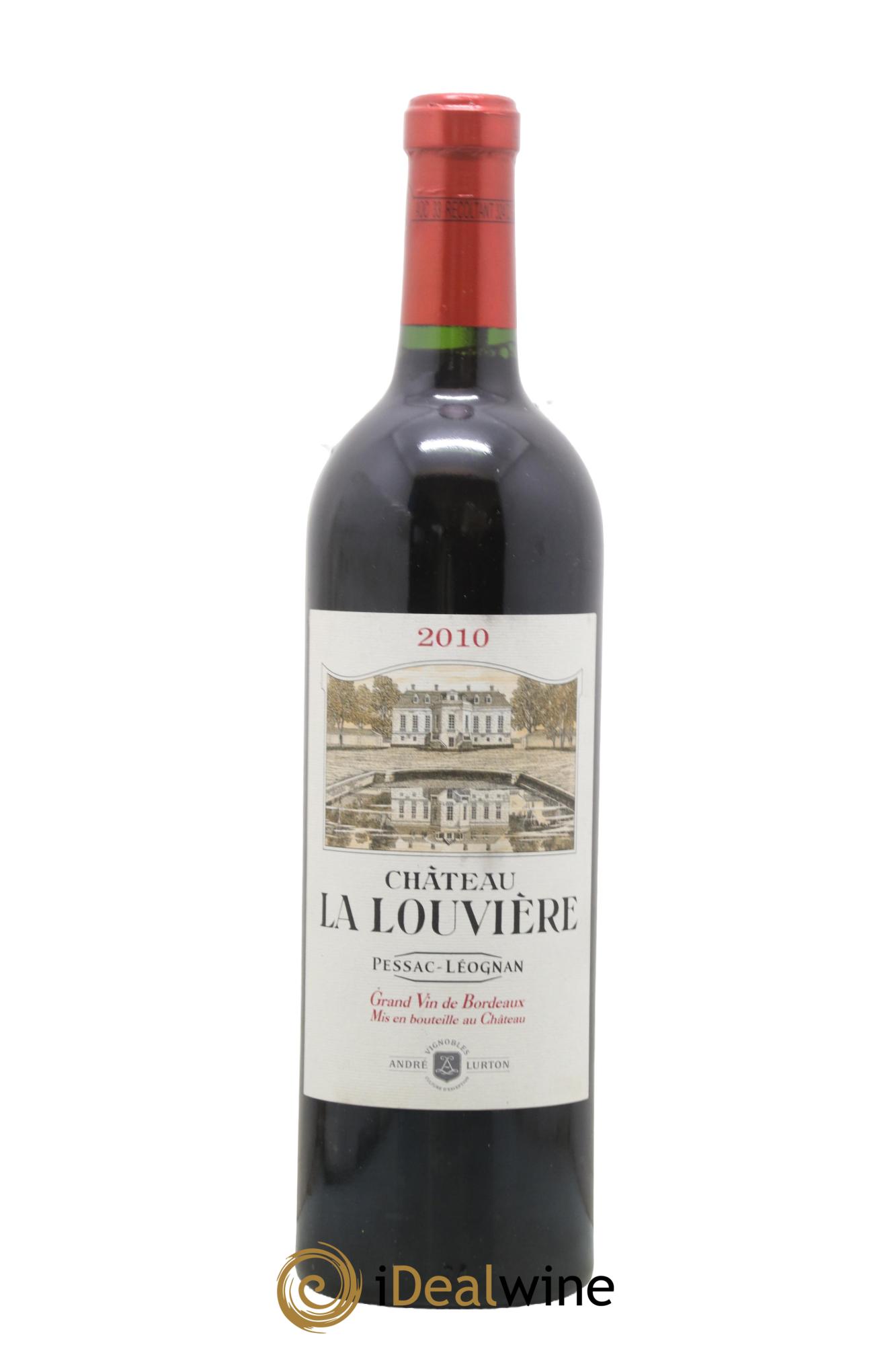 Château la Louvière 2010 - Lotto di 1 bottiglia - 0