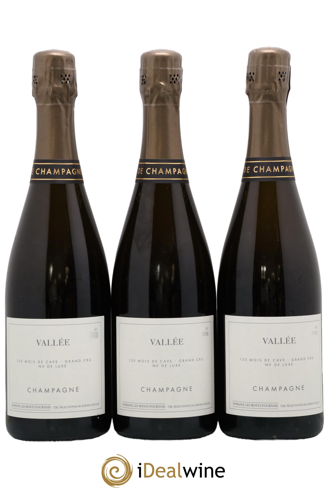 Vallée Aÿ Grand Cru Les Monts Fournois (Domaine) - Lot of 3 bottles - 0